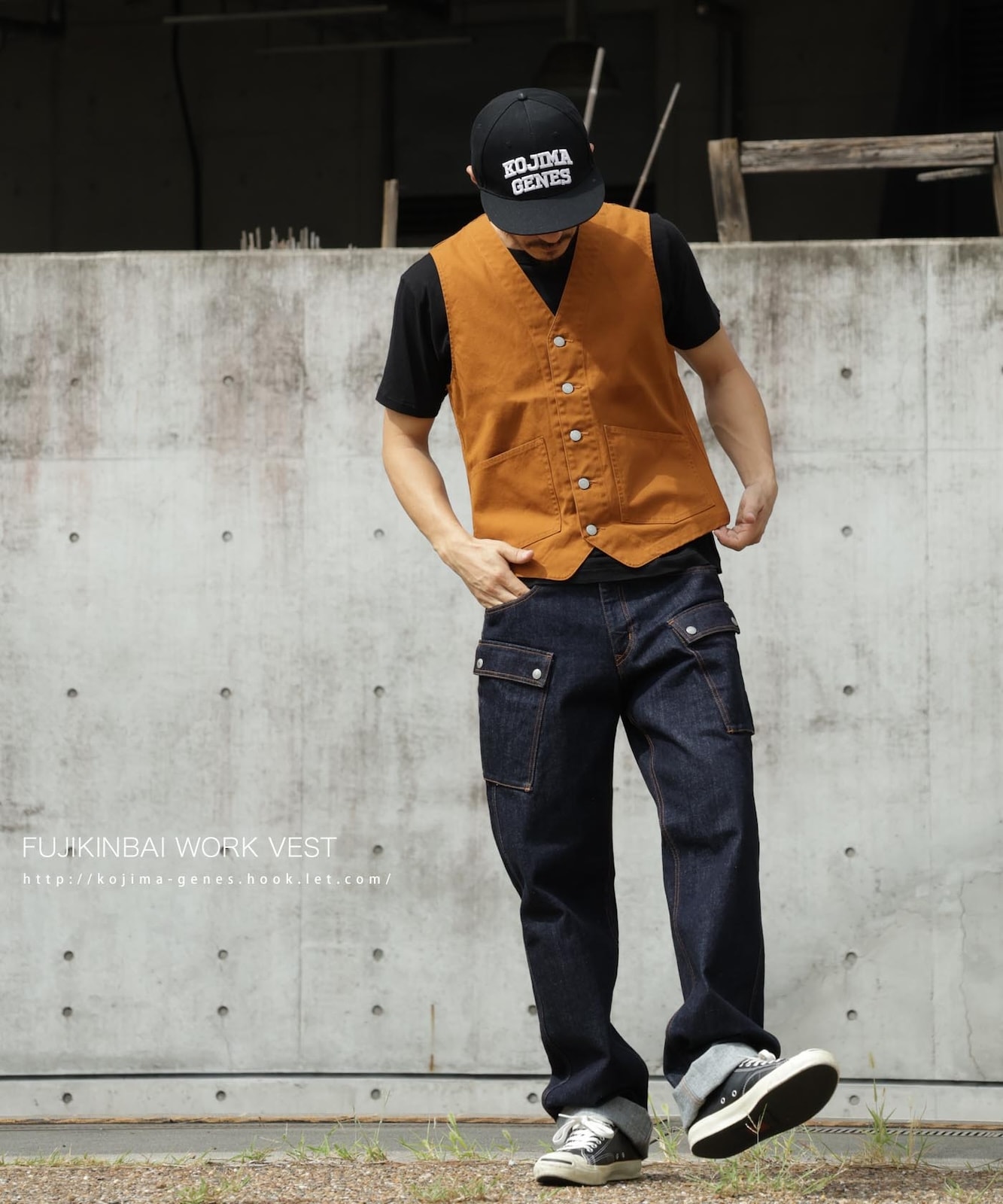Fujikinbai Work Vest / 富士金梅ワークベスト | Tops | | 児島