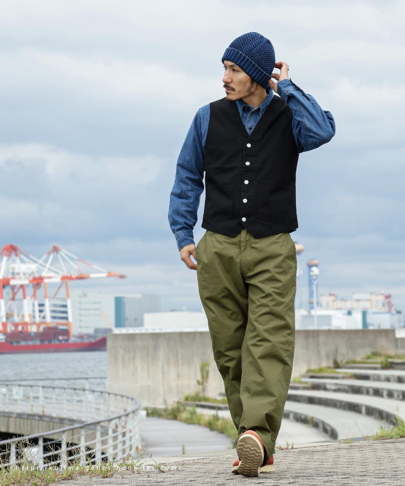 Fujikinbai Work Vest / 富士金梅ワークベスト | Tops | | 児島