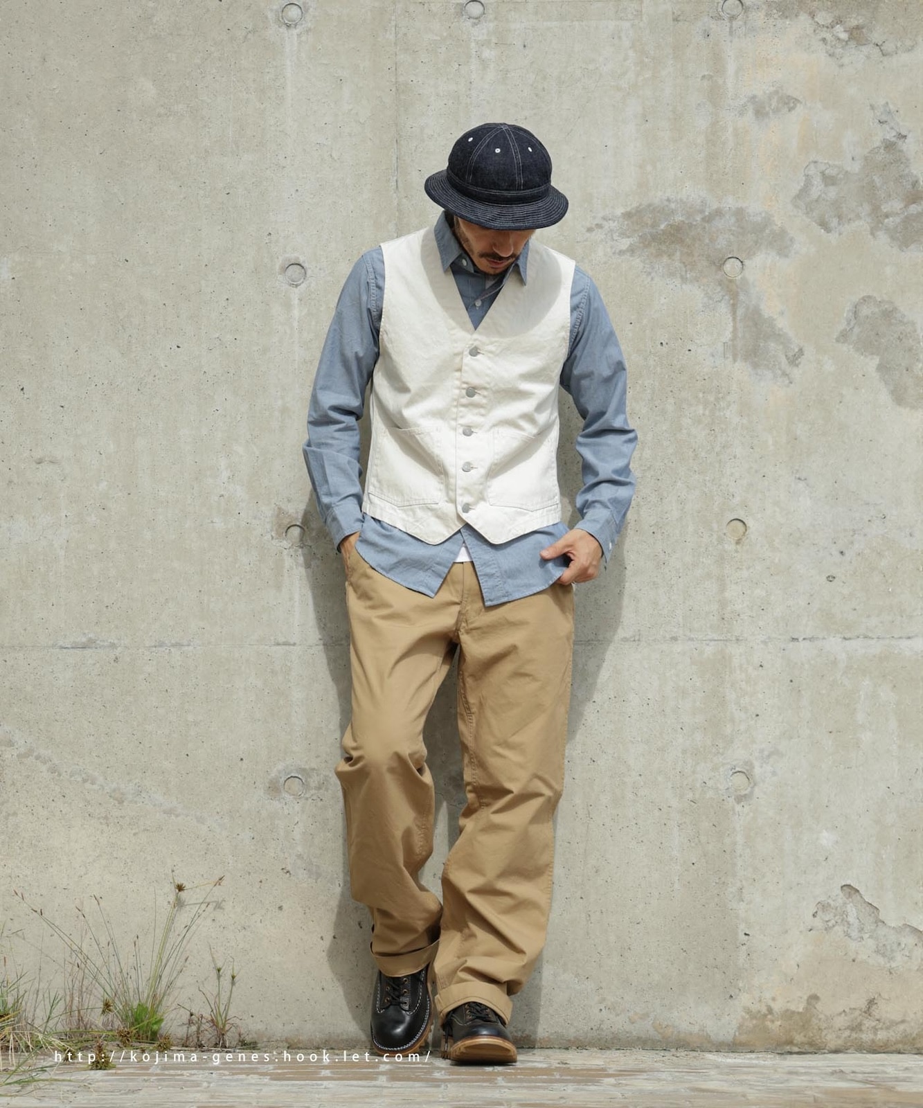 Fujikinbai Work Vest / 富士金梅ワークベスト | Tops | | 児島