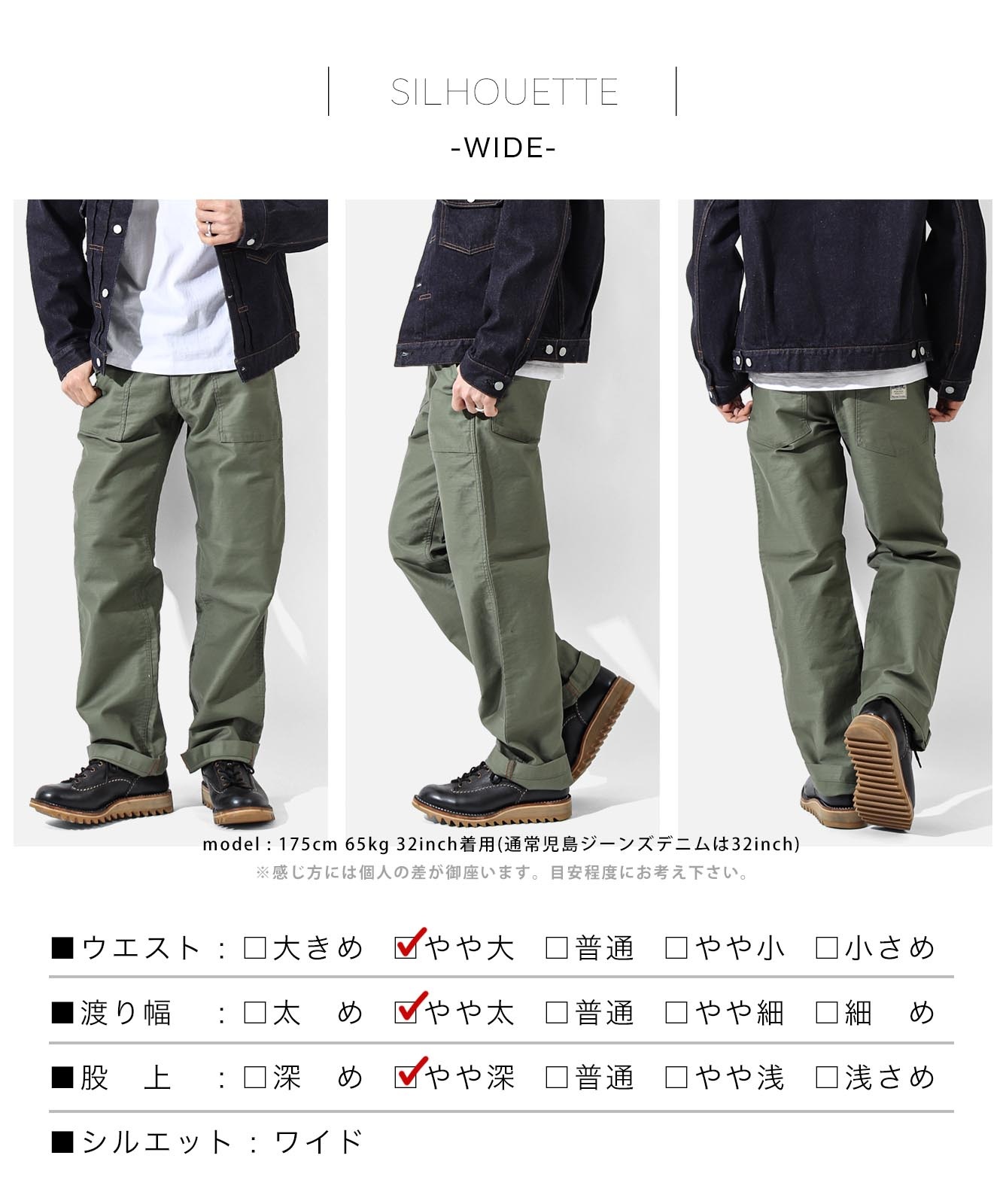 Basic Baker Pants / ベーシックベイカーパンツ | Work Pants | | 児島