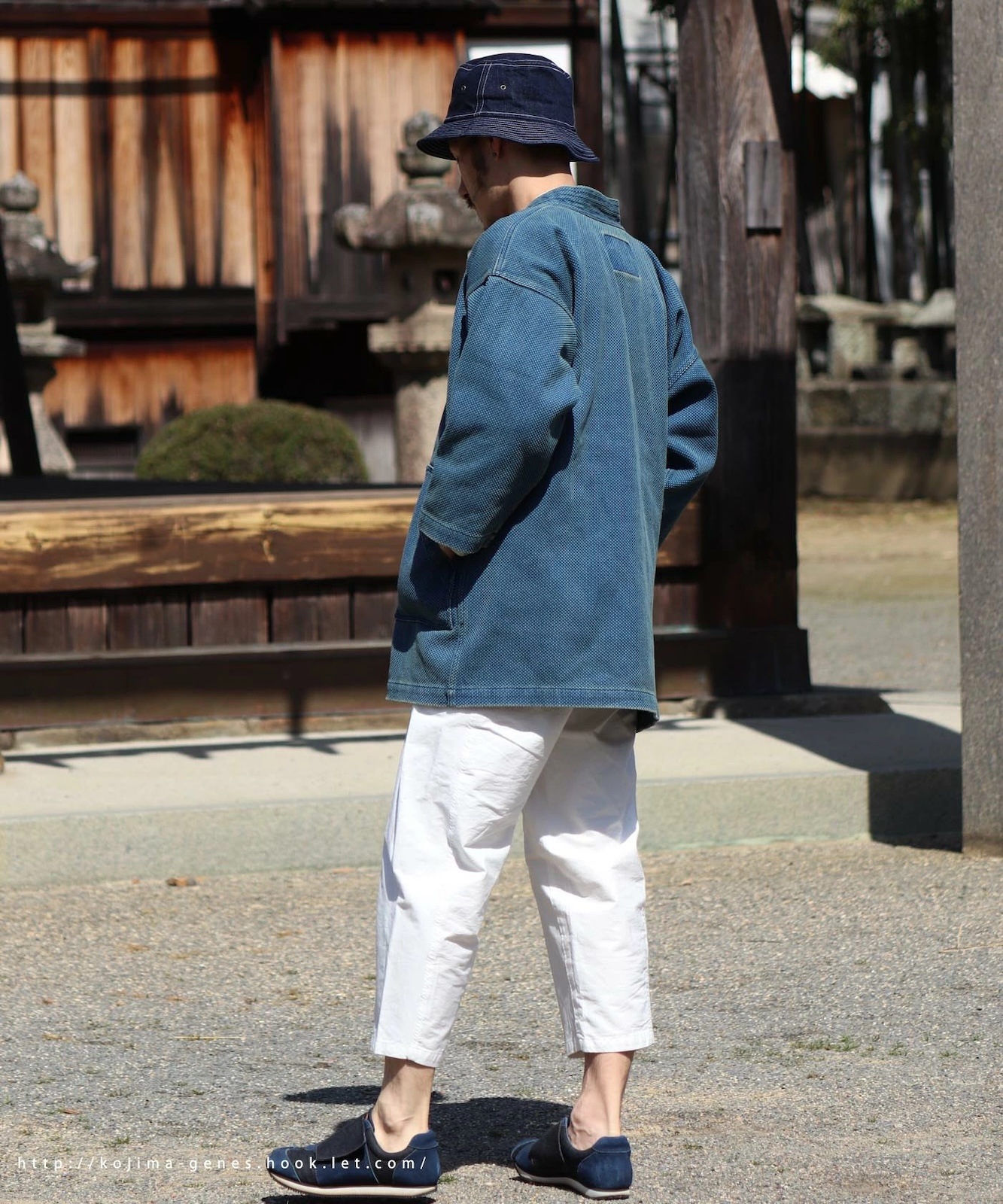 Sashiko Denim Hanten Usedwell / ɤҥǥ˥ȾŻ 桼ɥ