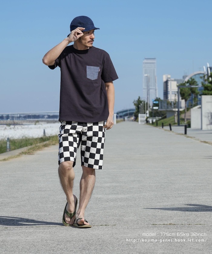 Block Check Combo Shorts / ブロックチェックコンボショーツ | Work