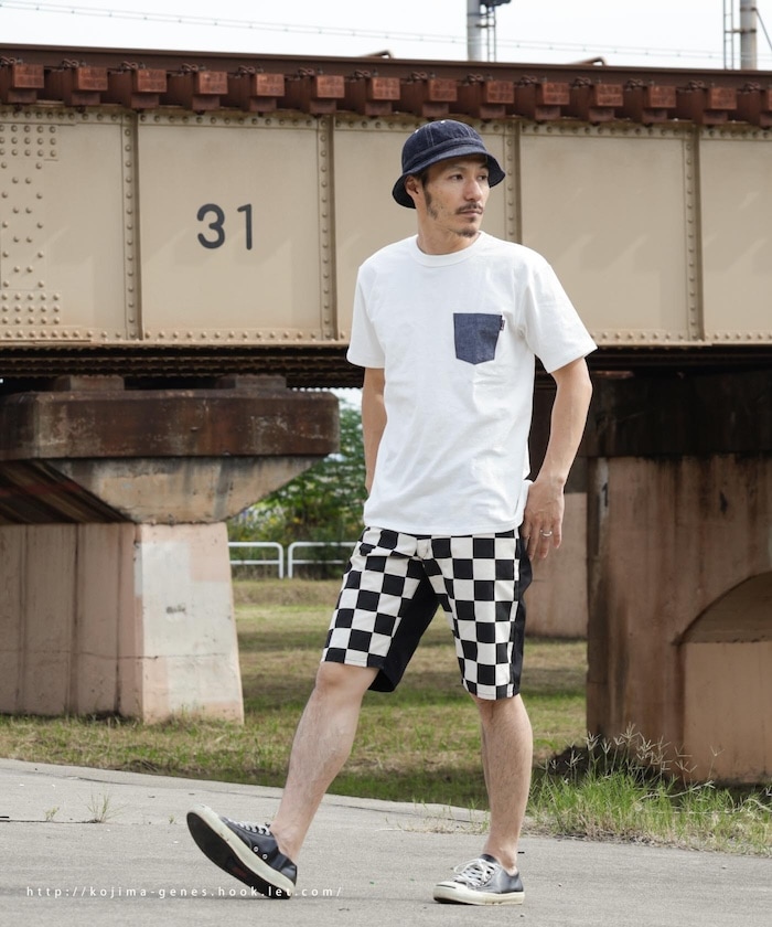 Block Check Combo Shorts / ブロックチェックコンボショーツ | Work
