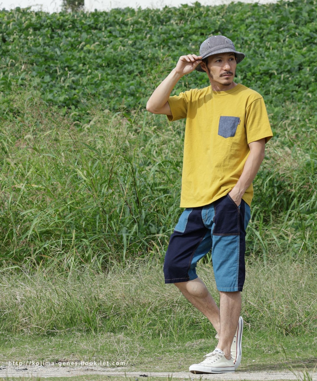 over dye multi shorts / オーバーダイマルチショートパンツ | Work