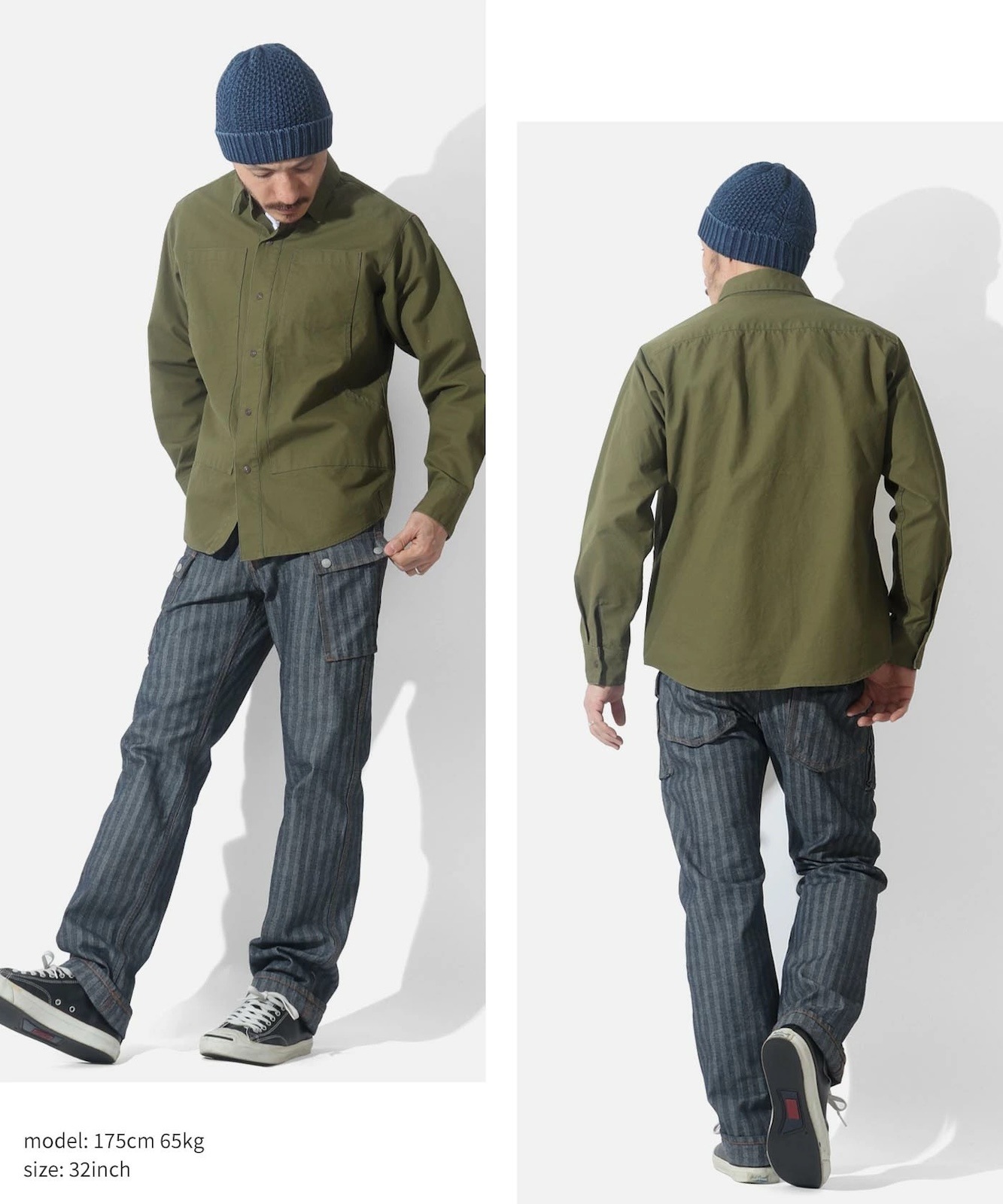 50S Voisinet ランダムヘリンボーン　ワークパンツ　34 50S Voisinet ランダムヘリンボーン ワークパンツ 34 - メルカリ