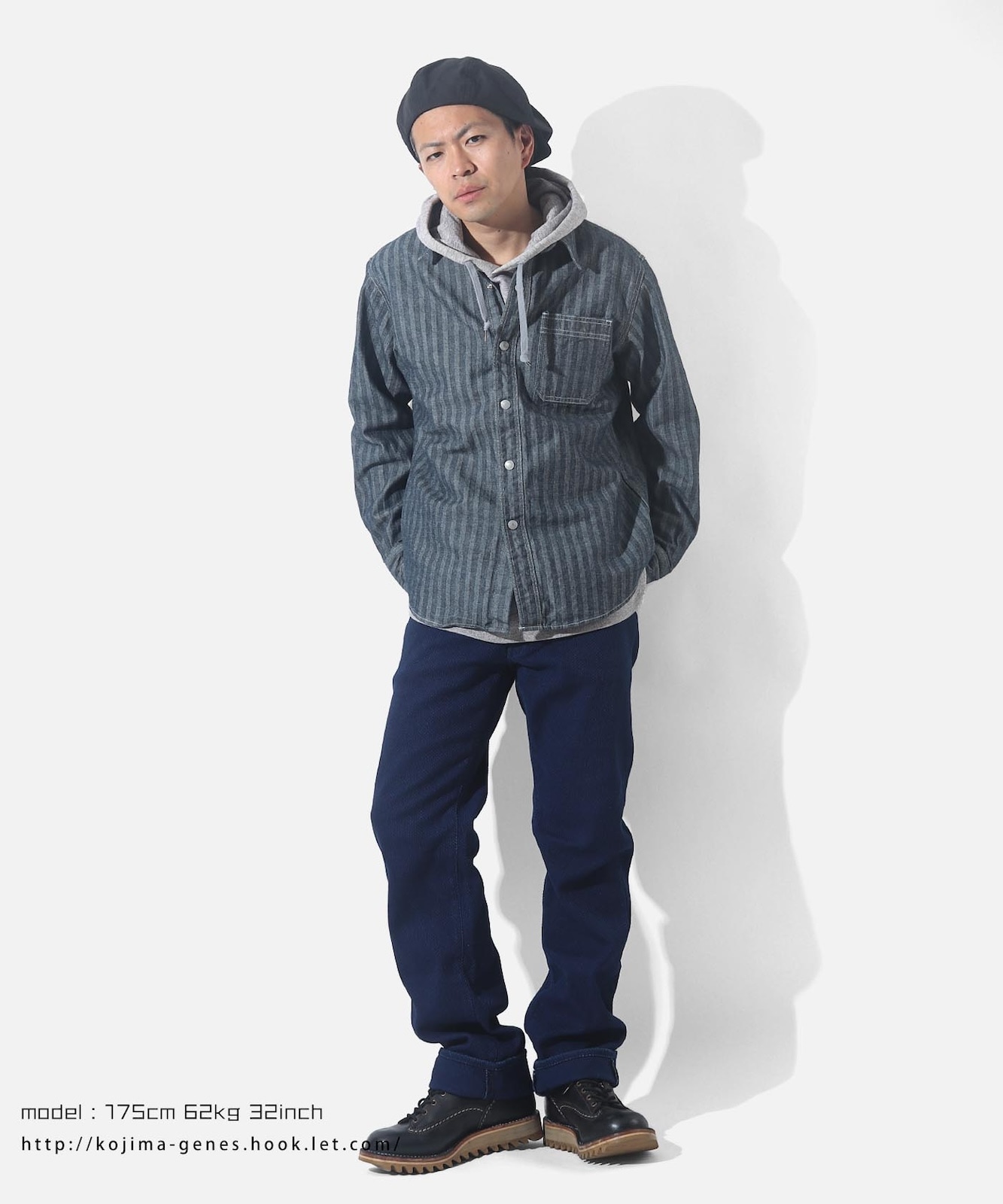 Sashiko Denim 5 Pocket Pants / 刺し子デニム 5ポケットパンツ | Work