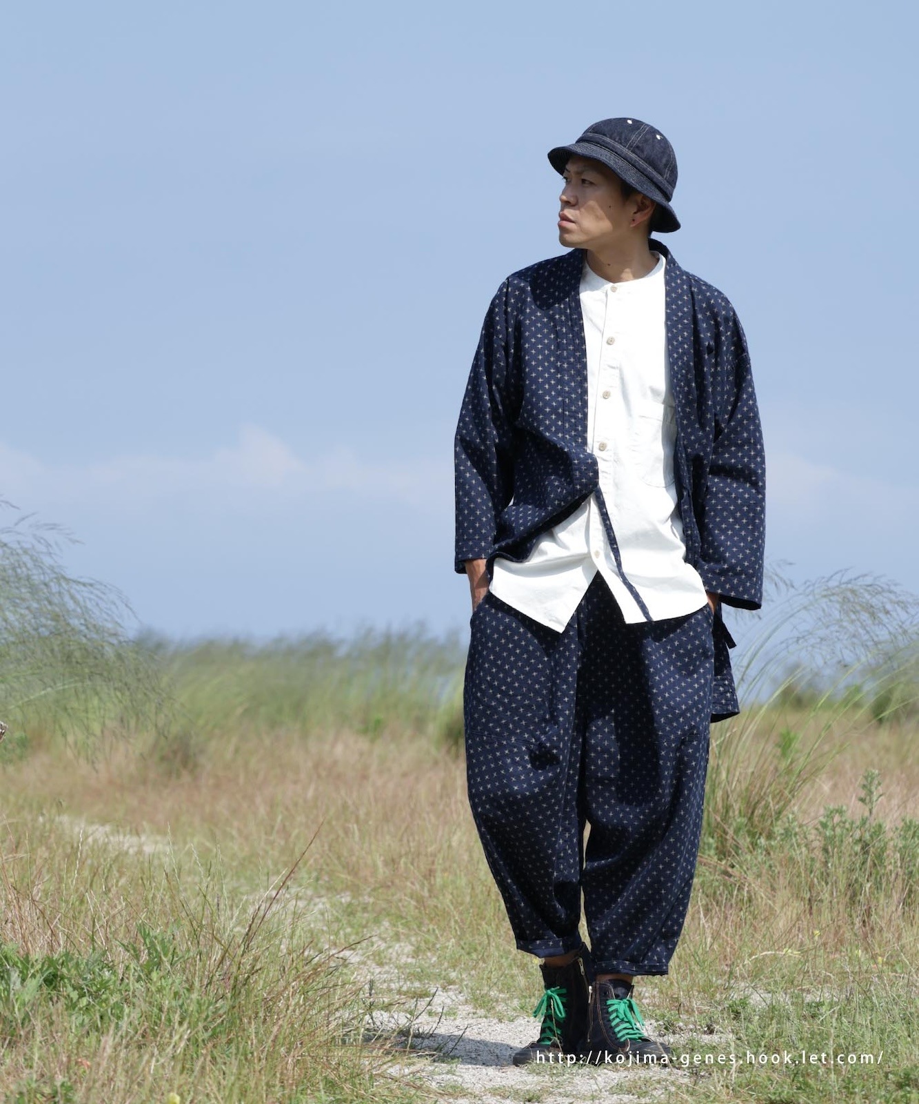 Kasuri Jyumonji Hanten by LELAX / 꽽ʸ ȾŻ by LELAX