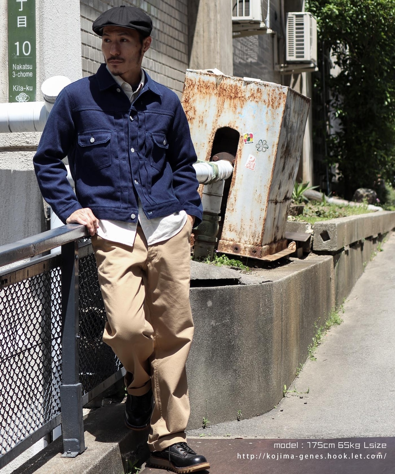 DEAD END デニムジャケット インディゴ DEAD END デニムジャケット インディゴ