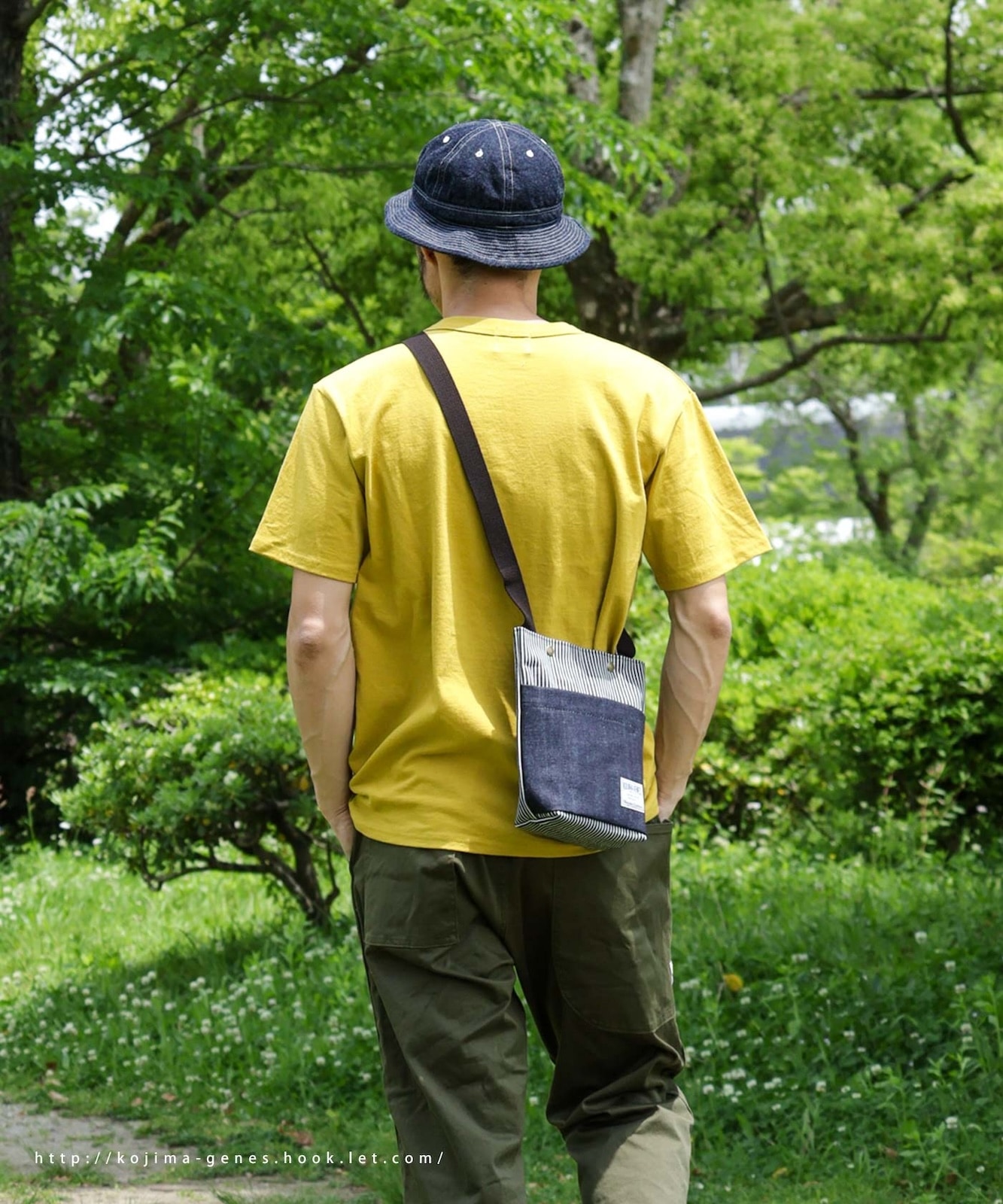 denim & hickory shoulder bag / デニム＆ヒッコリー ショルダー