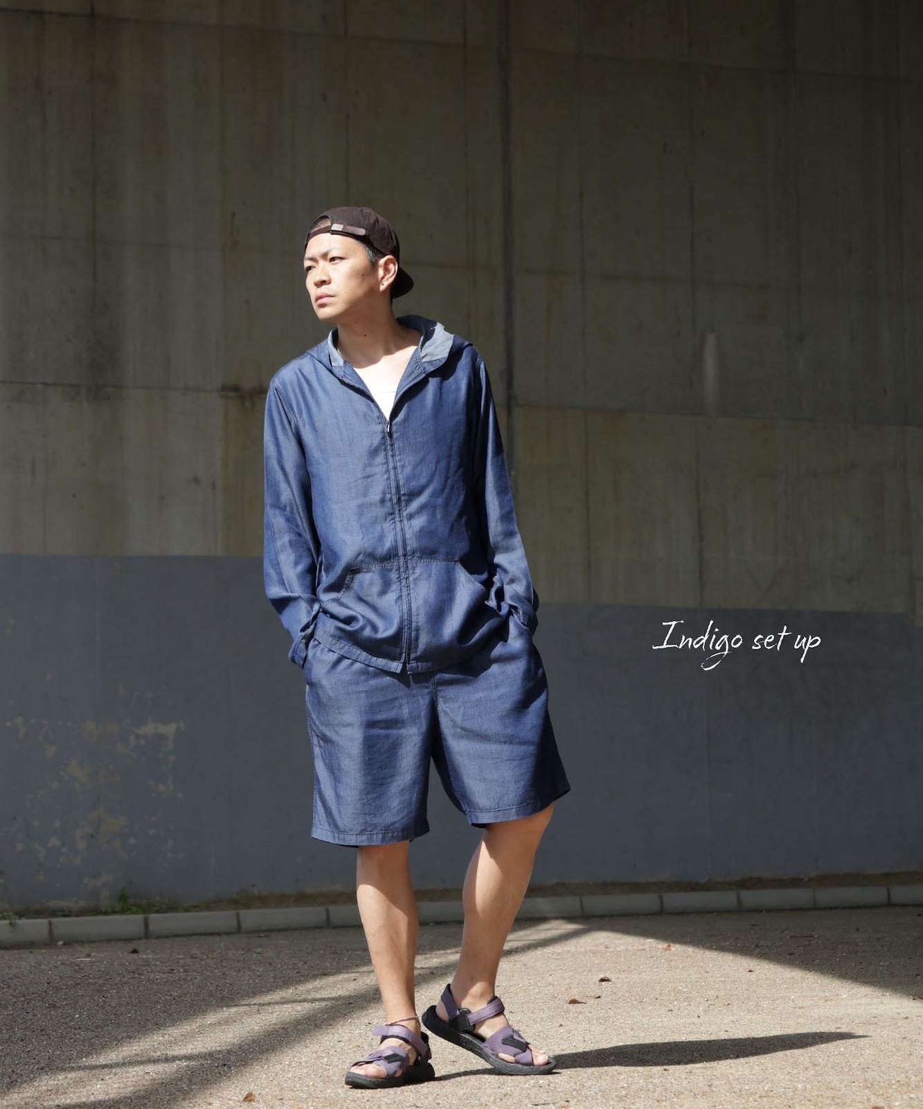 【美品】&amp;yarn テンセルリネン セットアップ d8d484825f483e71dabbe4ac14b616