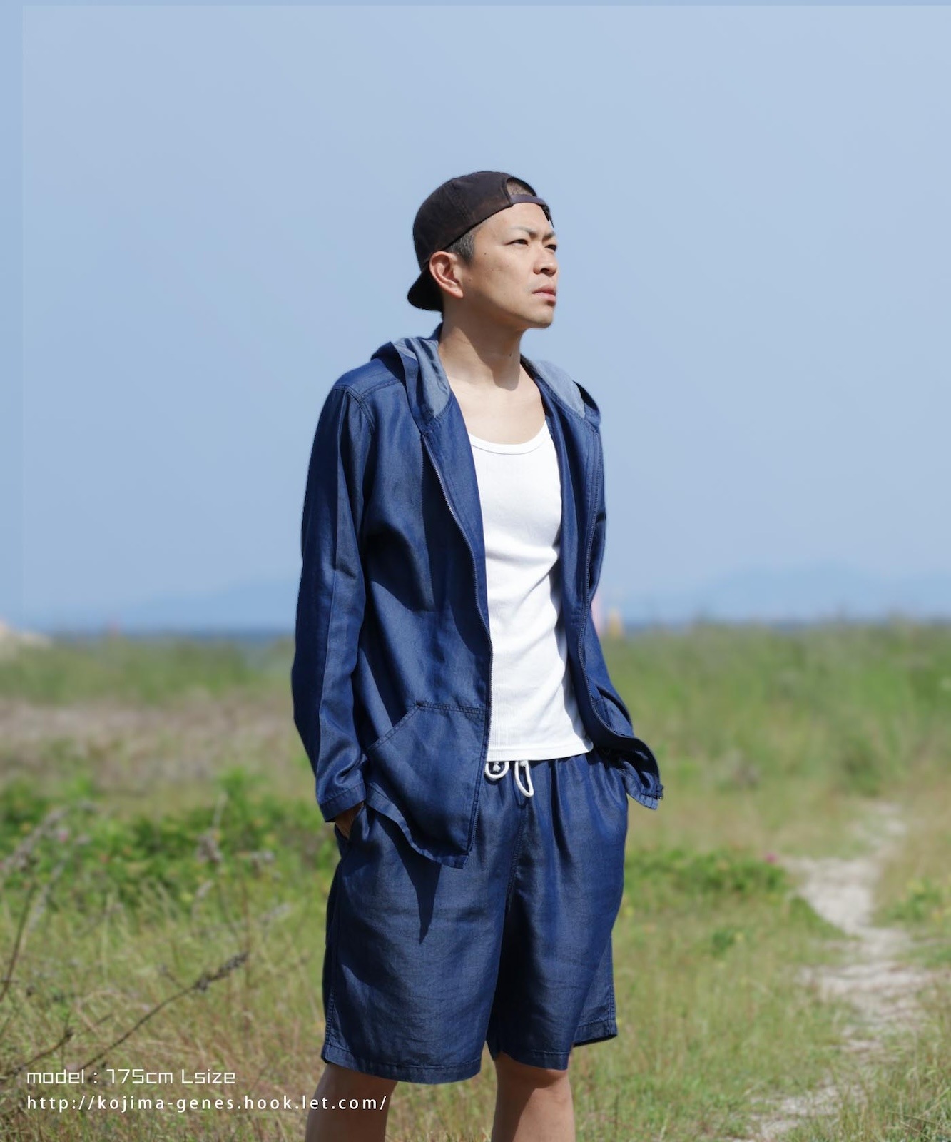 ラストシーン　パンツセットアップ Tencel Matching Cloth by LELAX / テンセルセットアップ by LELAX