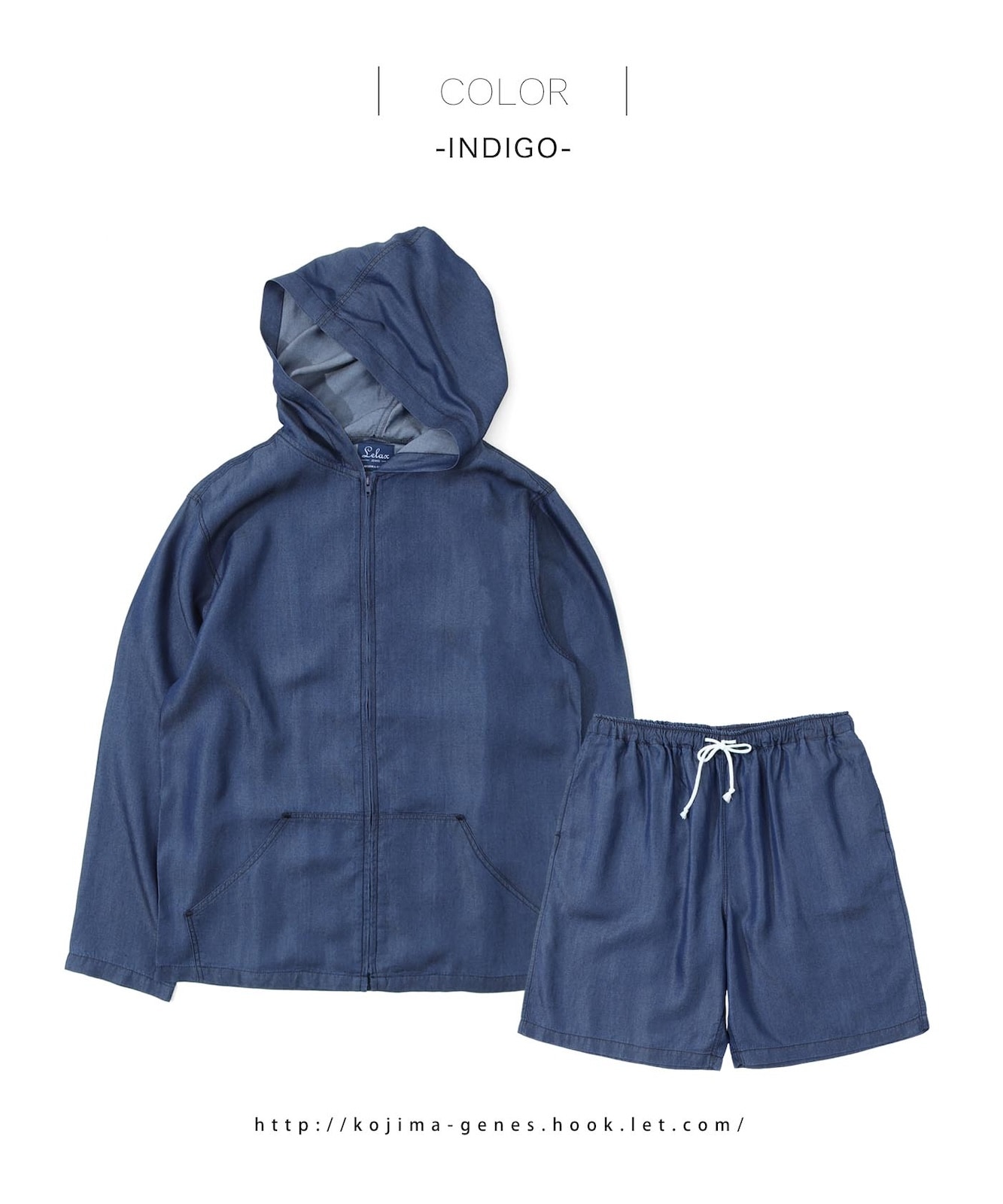 Tencel Matching Cloth by LELAX / テンセルセットアップ by LELAX