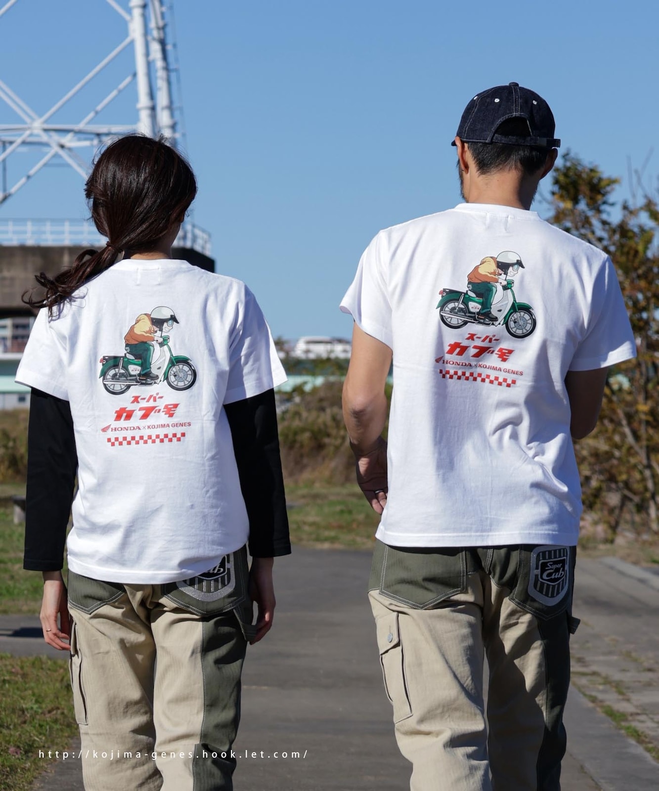 HONDA Collab Super Cub T-shirt / ホンダコラボ スーパーカブTシャツ