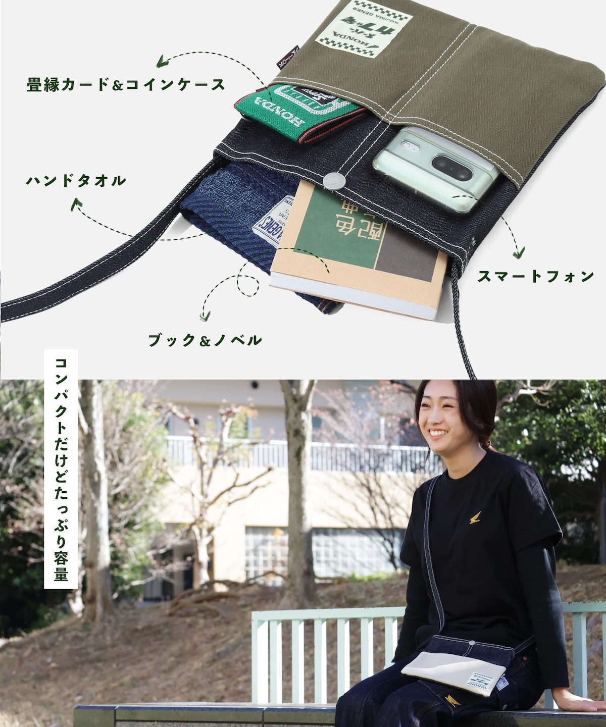 HONDA Collab Super Cub Sacoche / ホンダコラボ スーパーカブサコッシュ