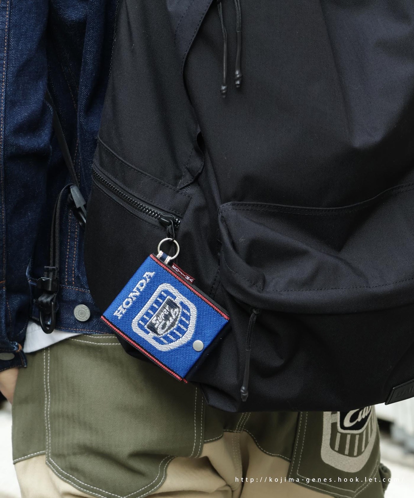 HONDA Collab Super Cub "Tatamiberi" Card Case / ホンダコラボ スーパーカブ畳縁カードケース