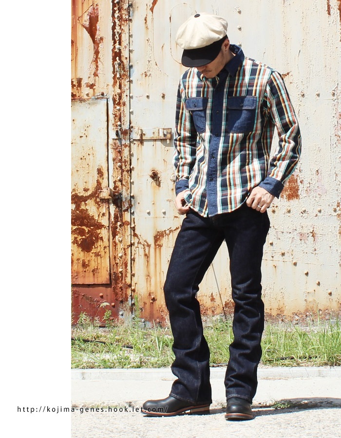 21oz Bootcut denim / 21oz ブーツカットデニム | Jeans