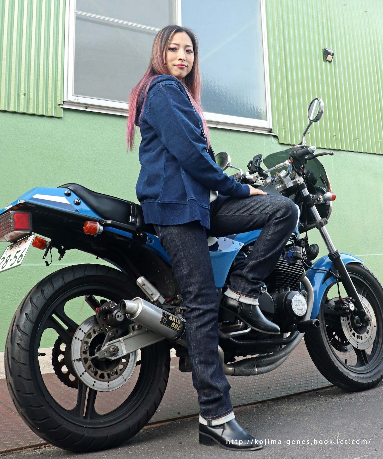 Women's 13oz Stretch Slim Denim / ウィメンズ 13oz ストレッチスリムデニム