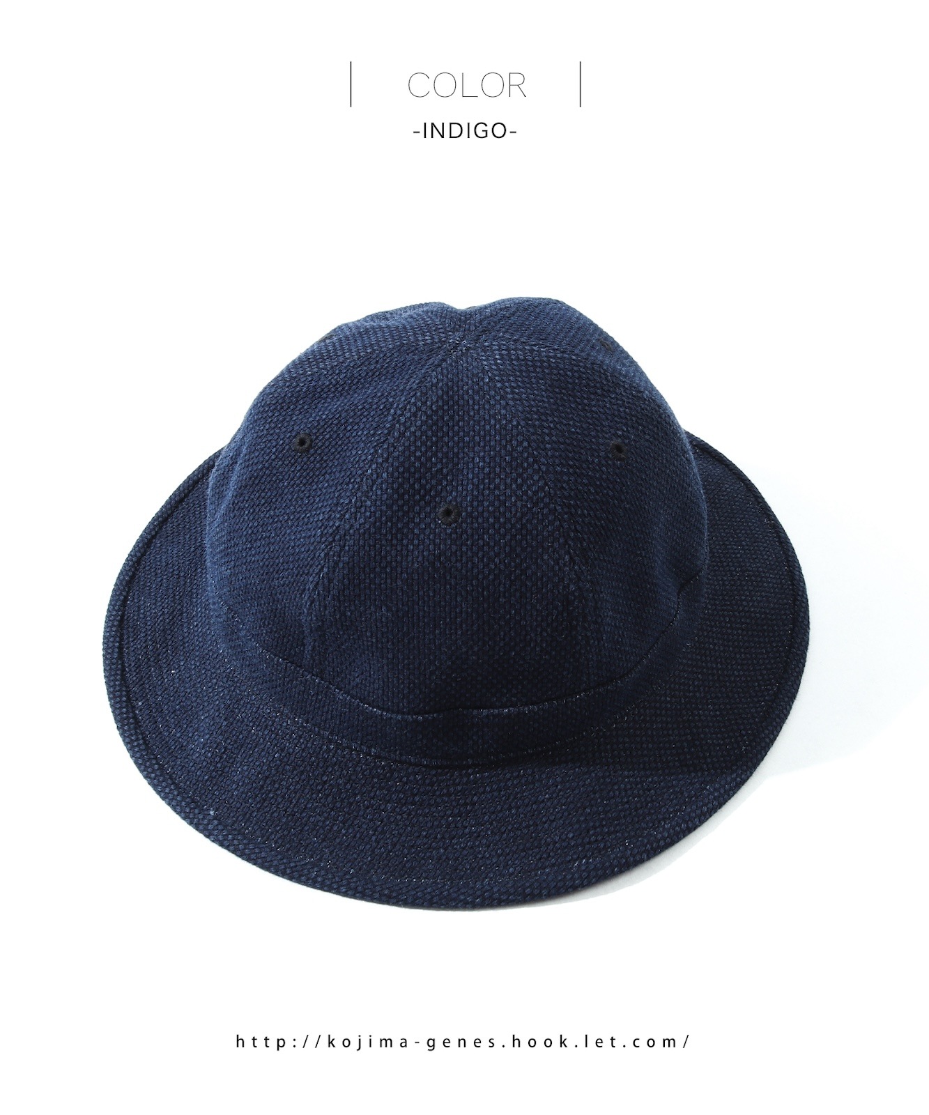 Sashiko Army Hat / 刺し子アーミーハット | 2025 Autumn item