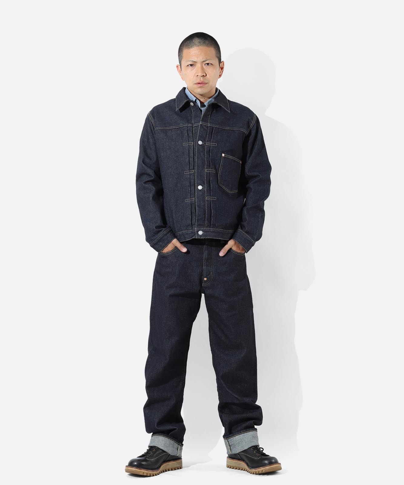 17oz Left Hand Twill Selvedge Cowboy Straight /17oz左綾セルビッチ