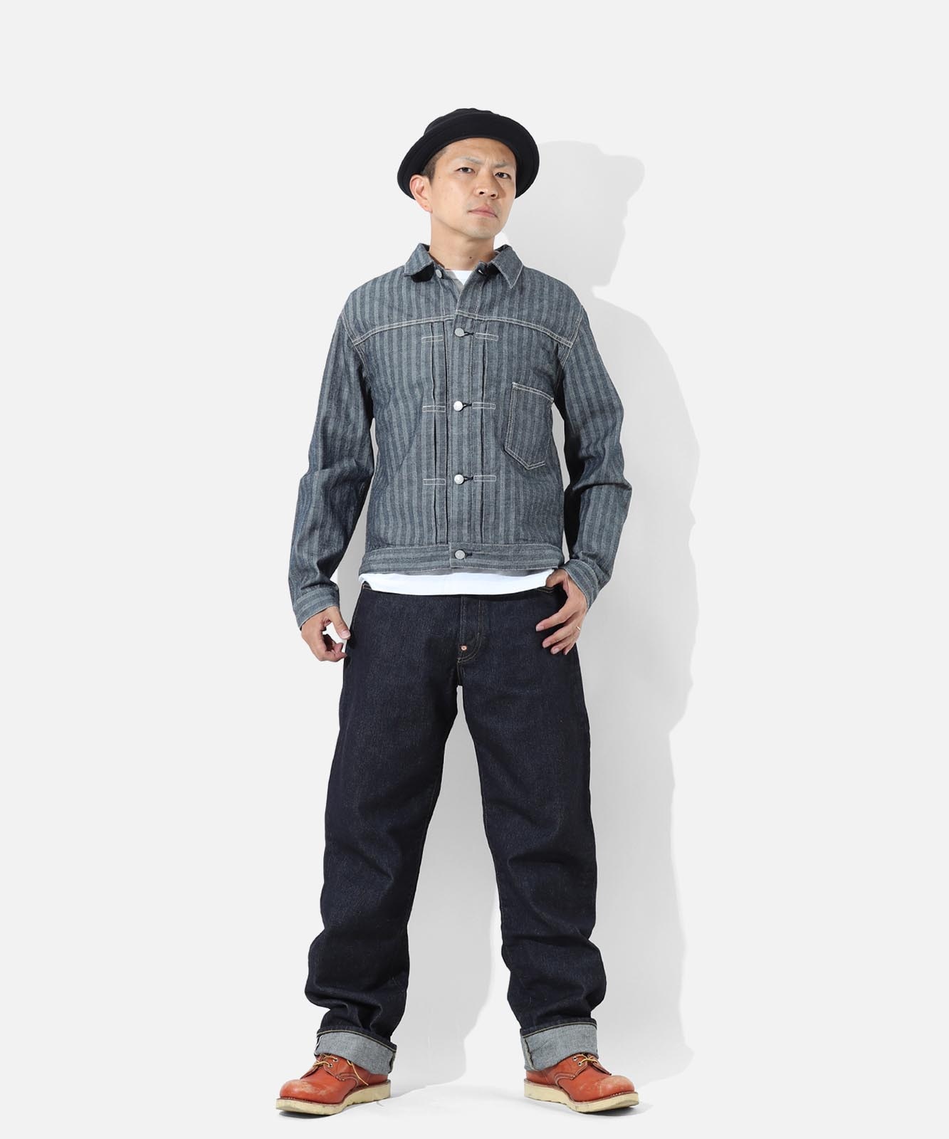 17oz Left Hand Twill Selvedge Cowboy Straight /17oz左綾セルビッチ