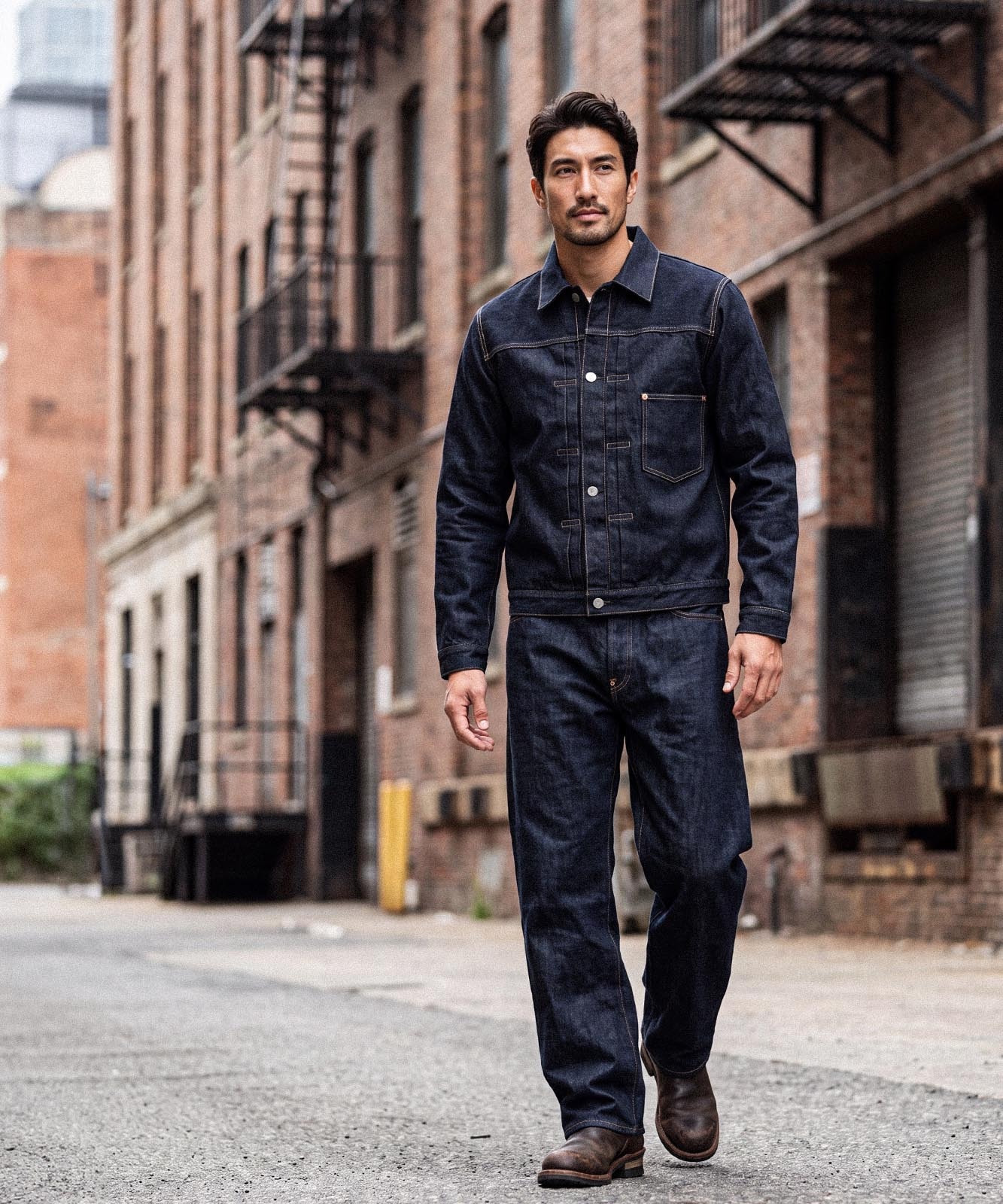 17oz Left Hand Twill Selvedge Cowboy Straight /17oz左綾セルビッチ