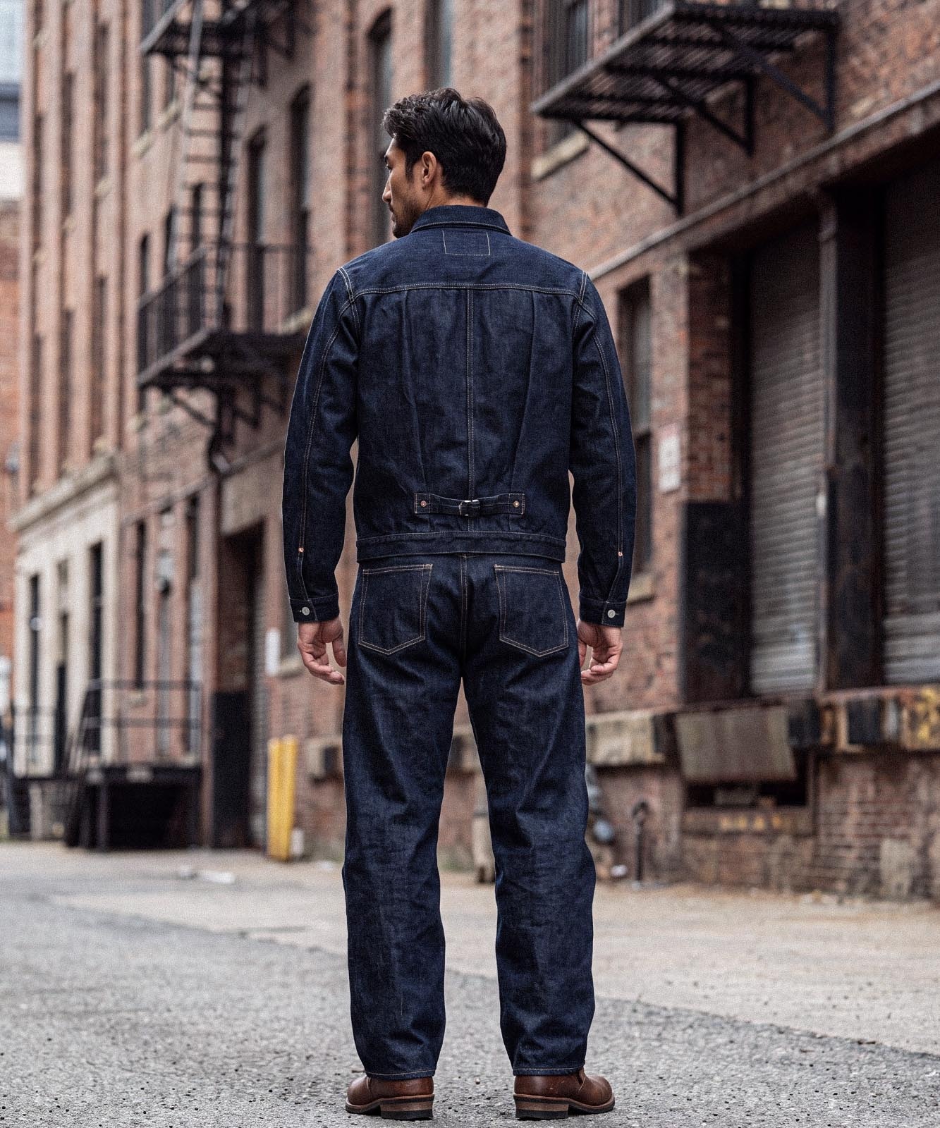 17oz Left Hand Twill Selvedge Cowboy Straight /17oz左綾セルビッチ
