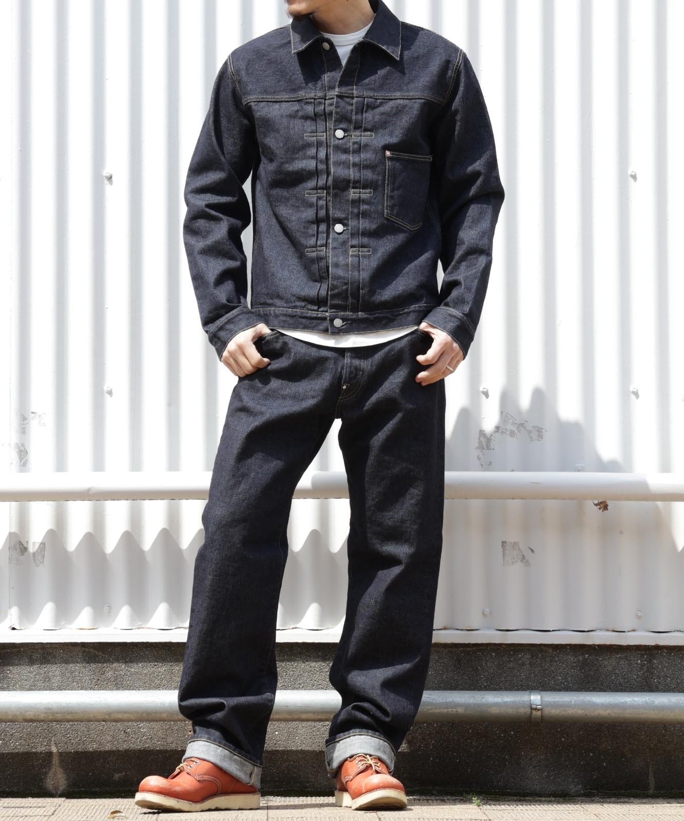 17oz Left Hand Twill Selvedge Cowboy Straight /17oz左綾セルビッチ