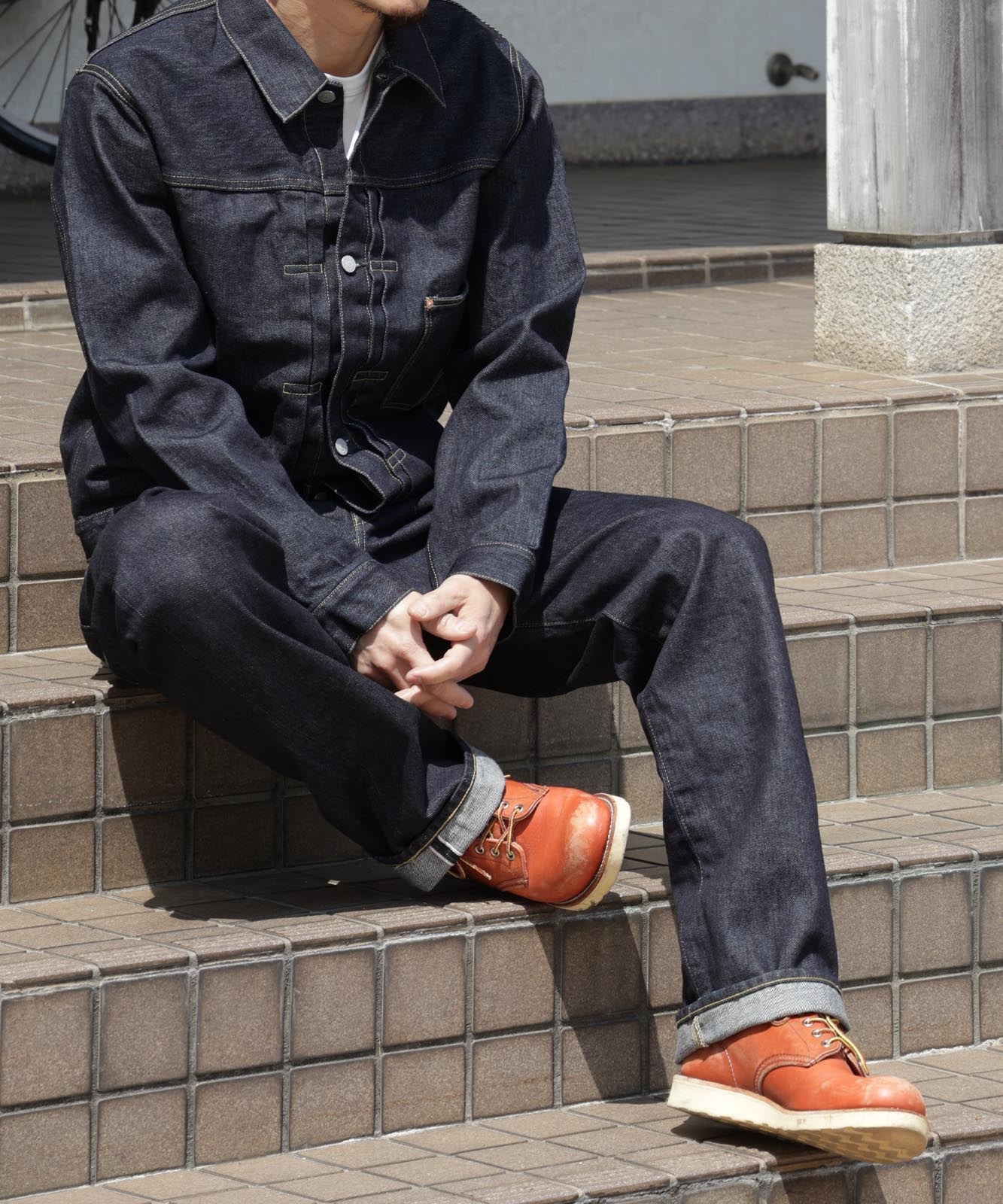 17oz Left Hand Twill Selvedge Cowboy Straight /17oz左綾セルビッチ