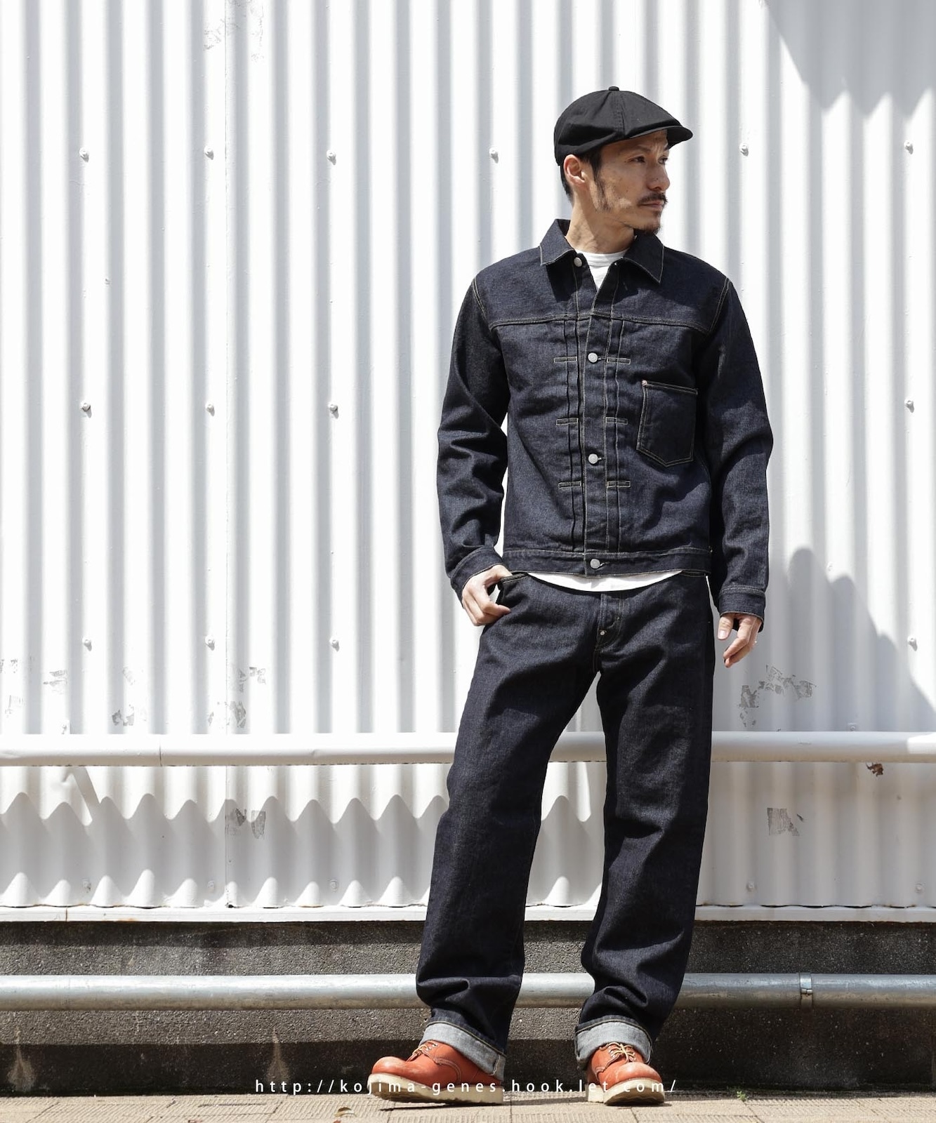 17oz Left Hand Twill Selvedge Cowboy Straight /17oz左綾セルビッチ