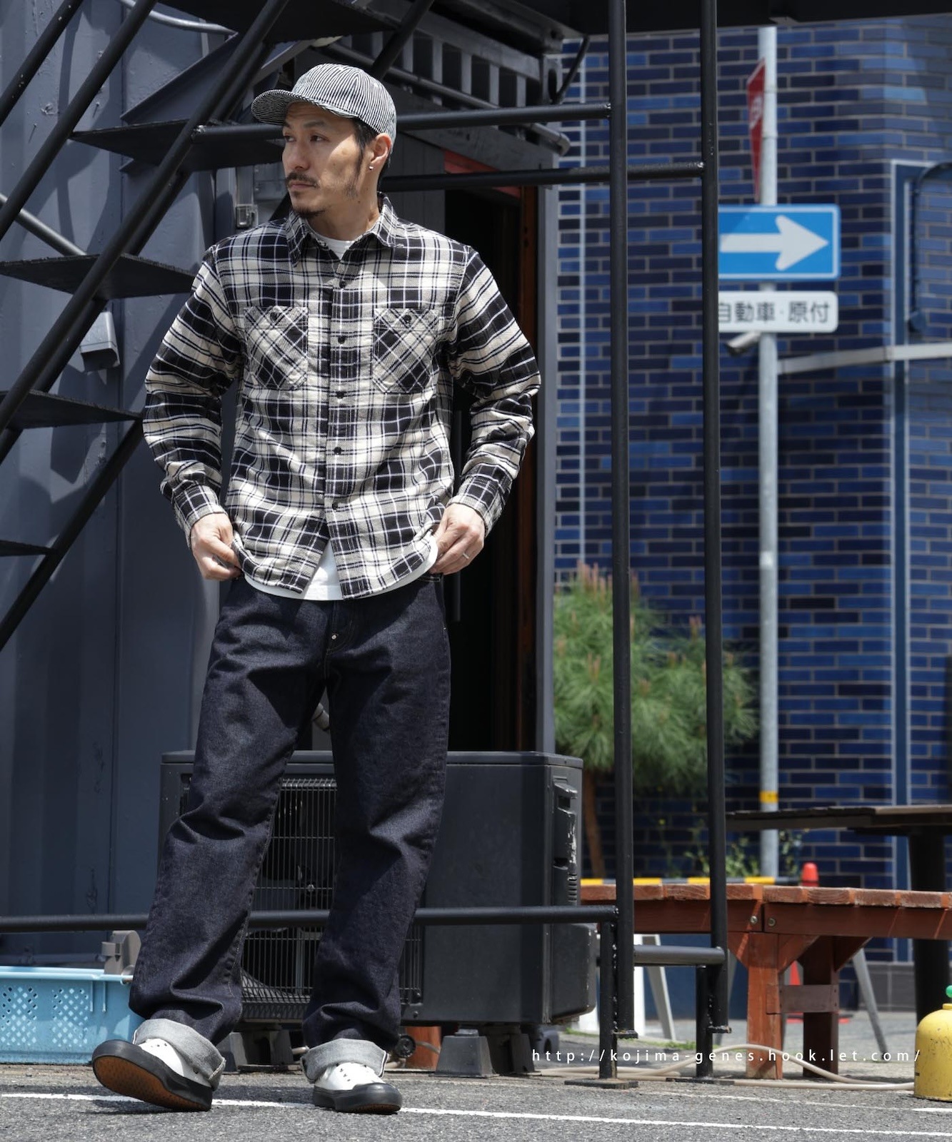 17oz Left Hand Twill Selvedge Cowboy Straight /17oz左綾セルビッチ