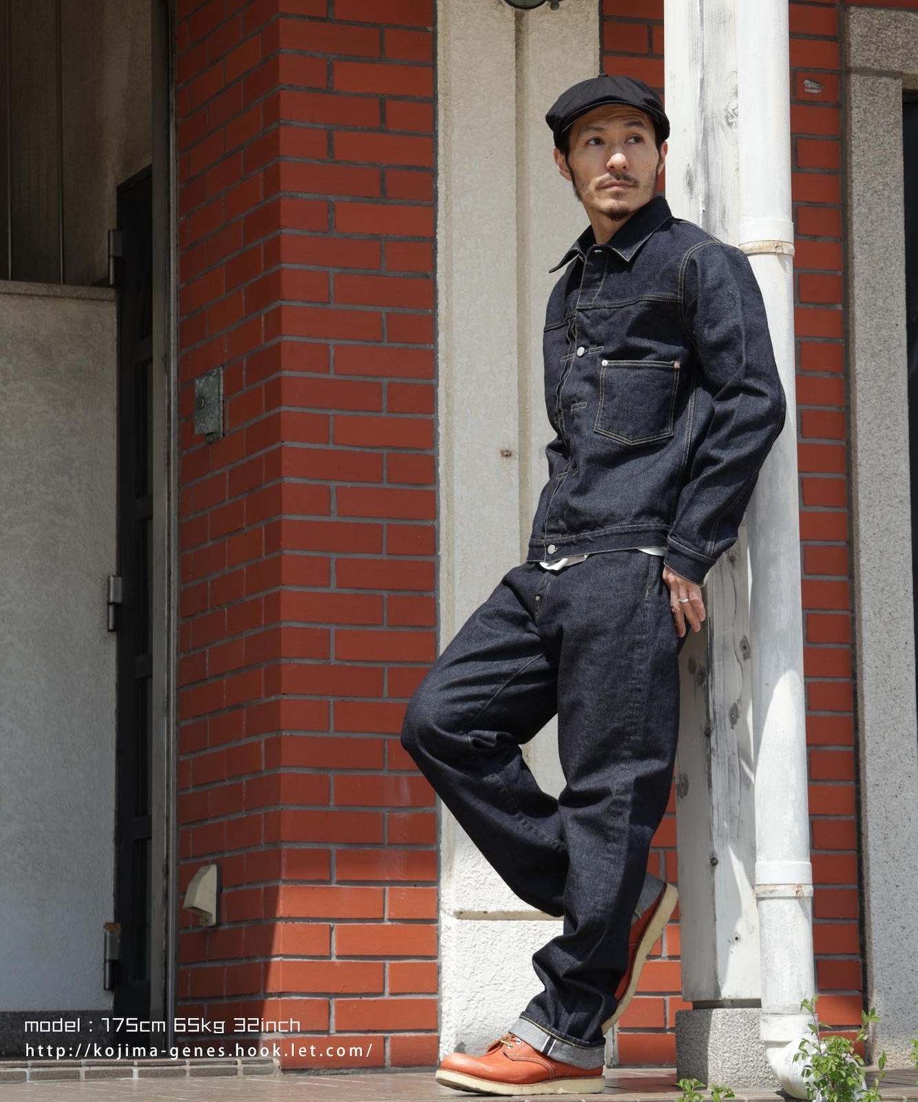 17oz Left Hand Twill Selvedge Cowboy Straight /17oz左綾セルビッチ カウボーイストレート