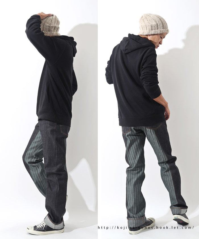 Herringbone Monkey Combo Pants / إܡ󥭡ܥѥ