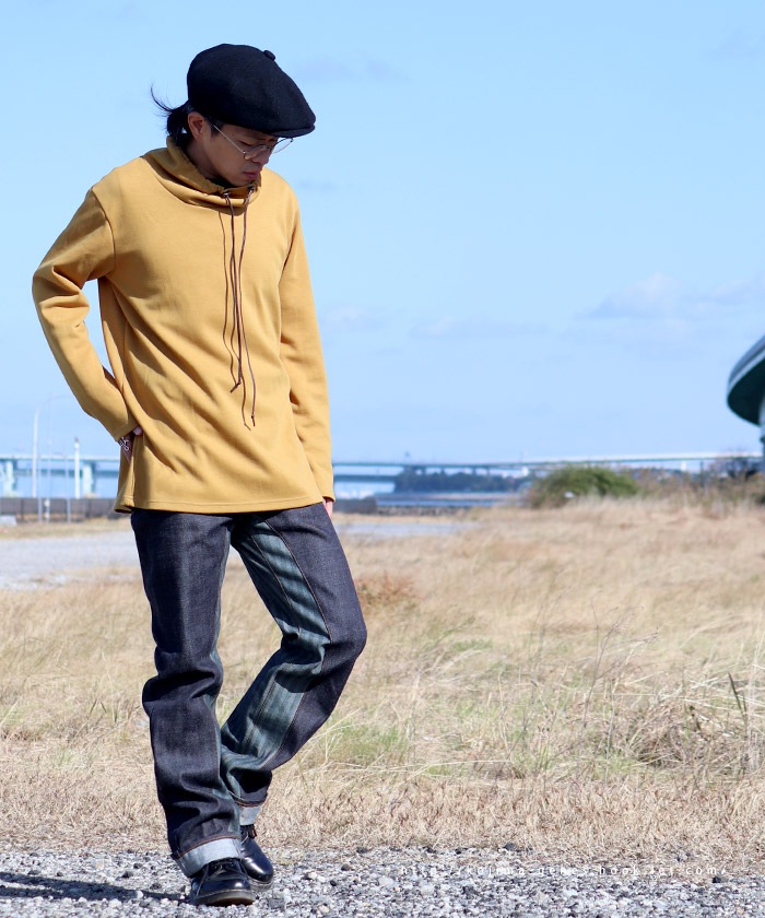 Herringbone Monkey Combo Pants / إܡ󥭡ܥѥ