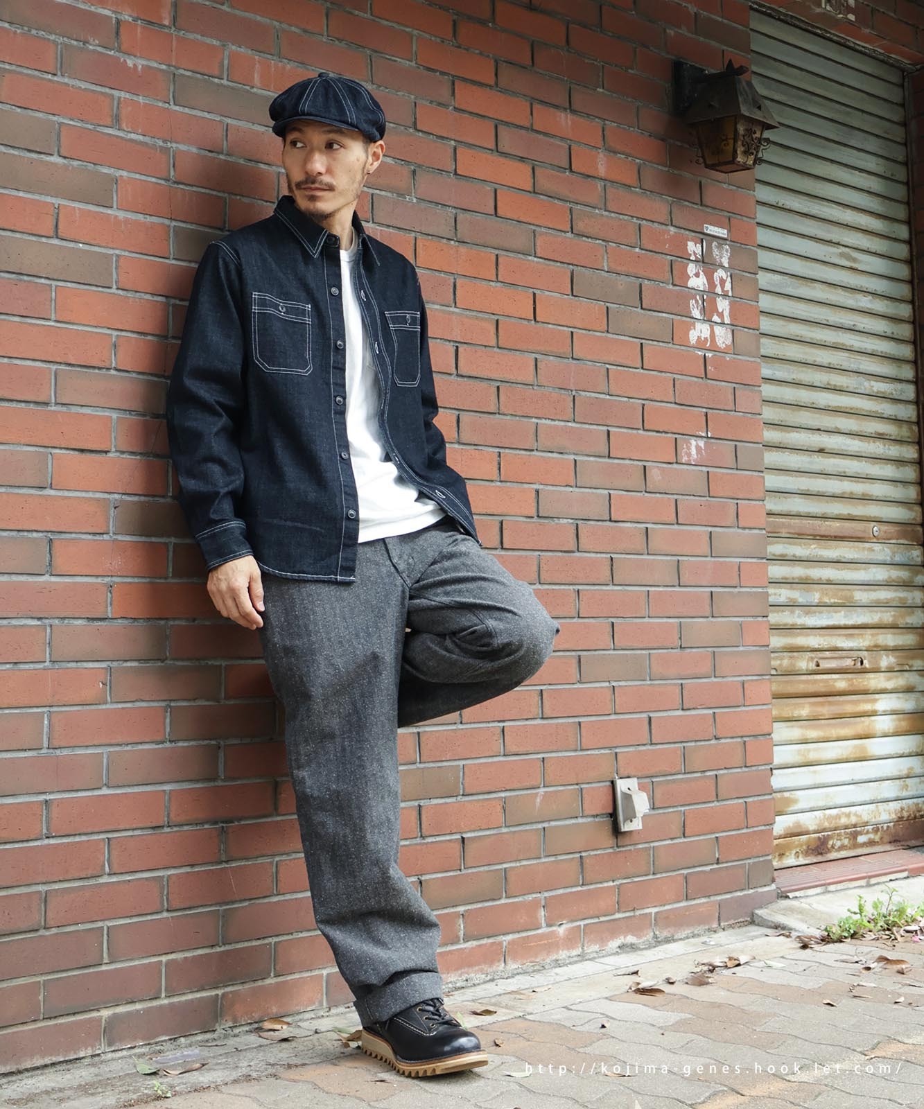Denim Work Shirt by KGR / デニムワークシャツ by KGR | 2025 Autumn