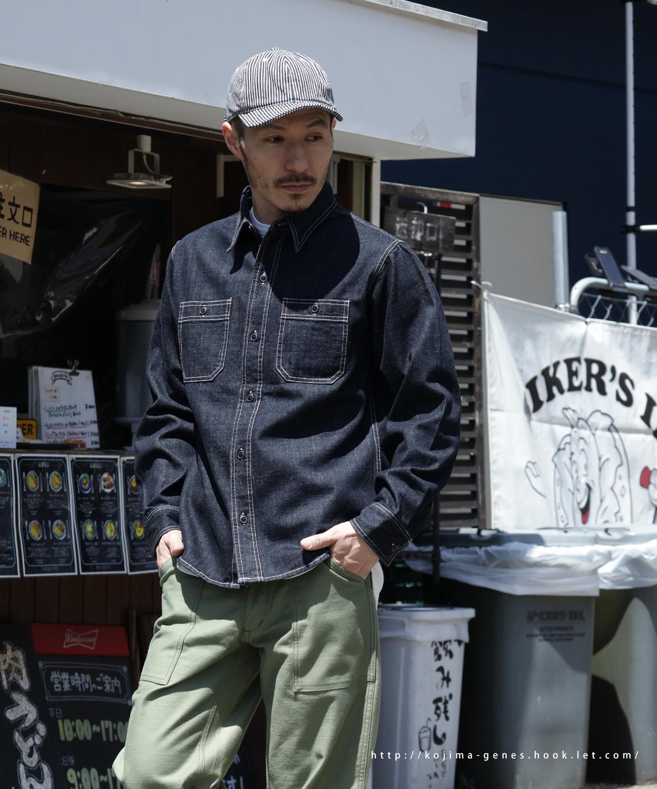 Denim Work Shirt by KGR / デニムワークシャツ by KGR | 2025 Autumn