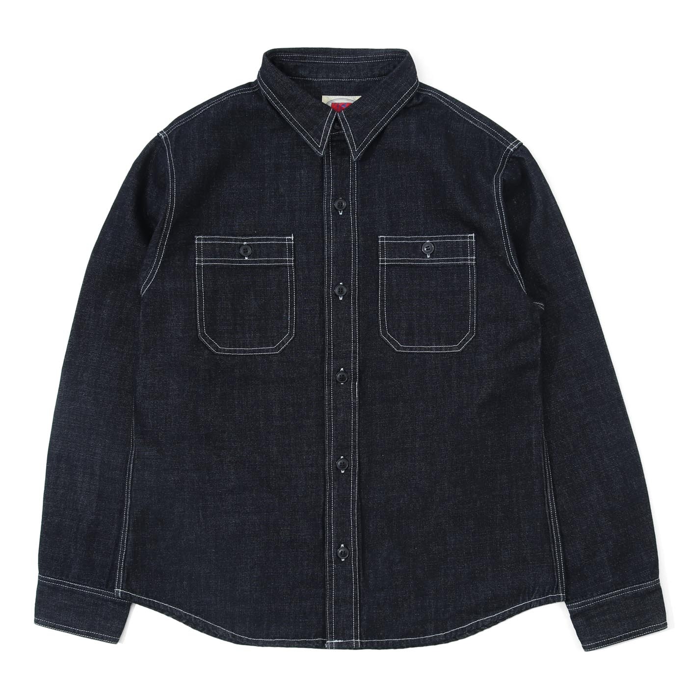 ★kaka＊★【2025SS 新品】デニムワークシャツ　sizeFREE 楽天市場】☆5のつく日!ポイントMax還元☆ エイトジー デニムシャツ