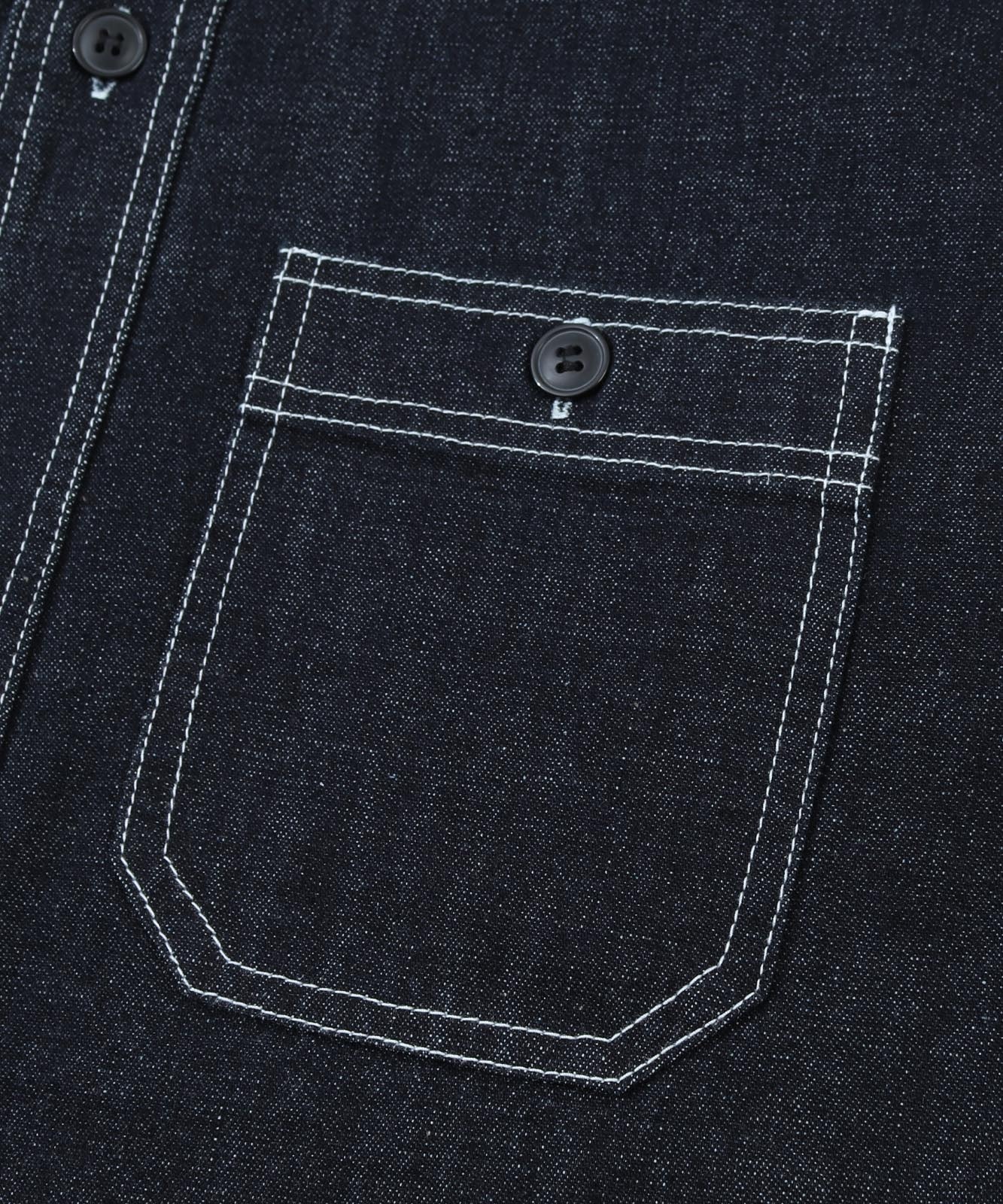 Denim Work Shirt by KGR / デニムワークシャツ by KGR