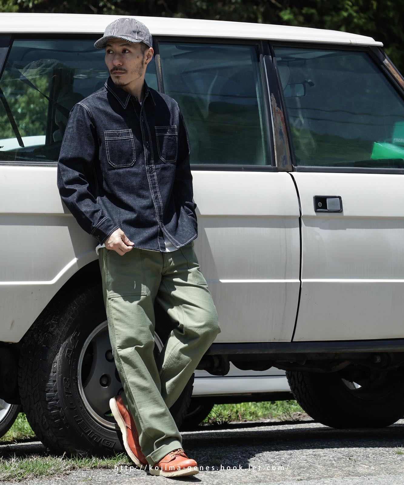 Denim Work Shirt by KGR / デニムワークシャツ by KGR | 2025 Autumn