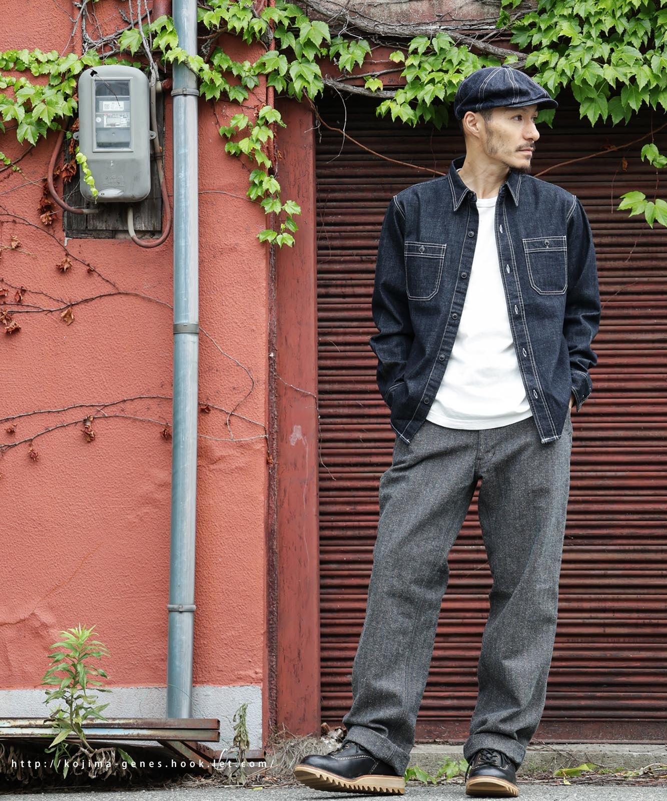 Denim Work Shirt by KGR / デニムワークシャツ by KGR | 2025 Autumn