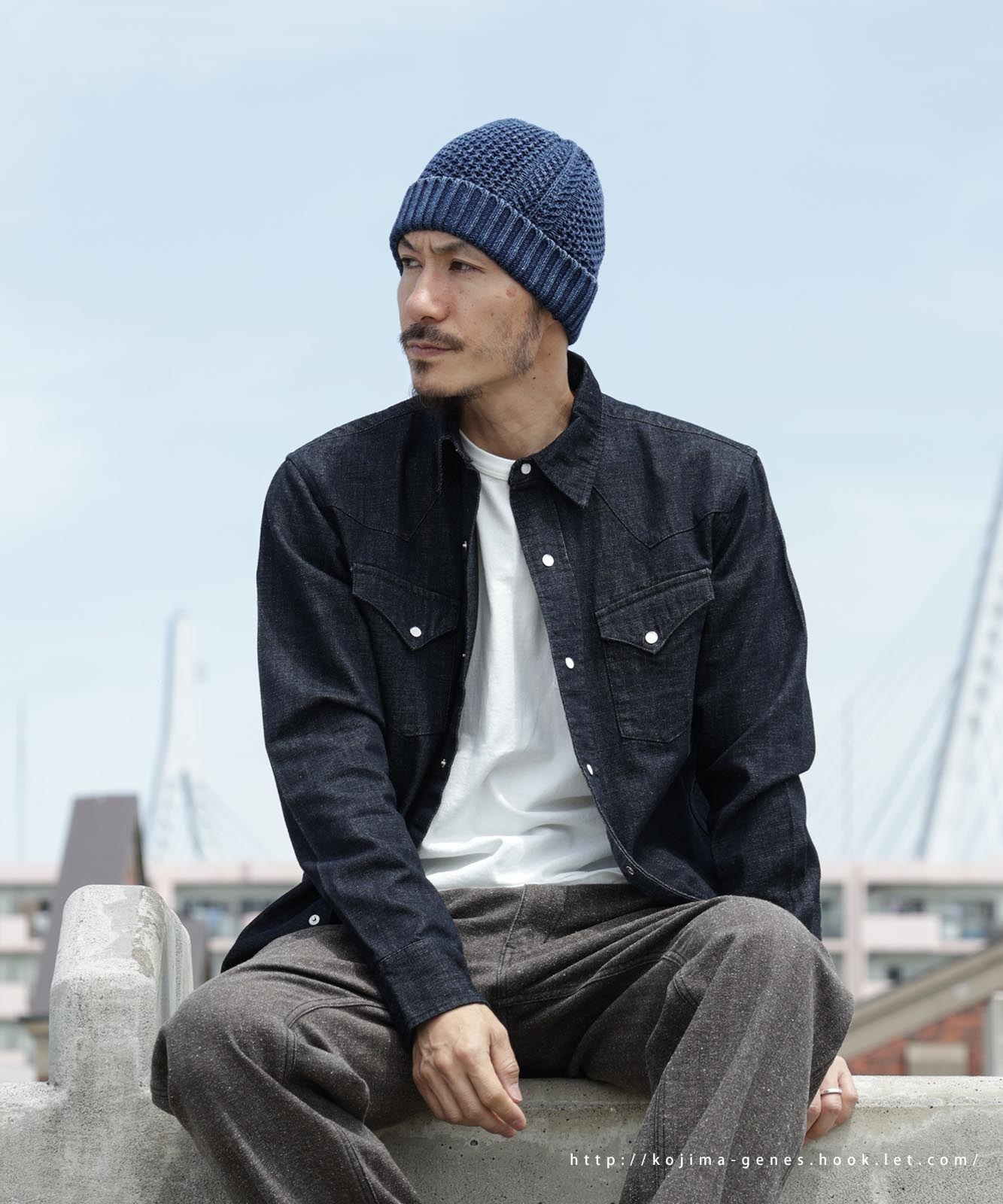 Denim Western Shirt by KGR / デニムウエスタンシャツ by KGR | 2025