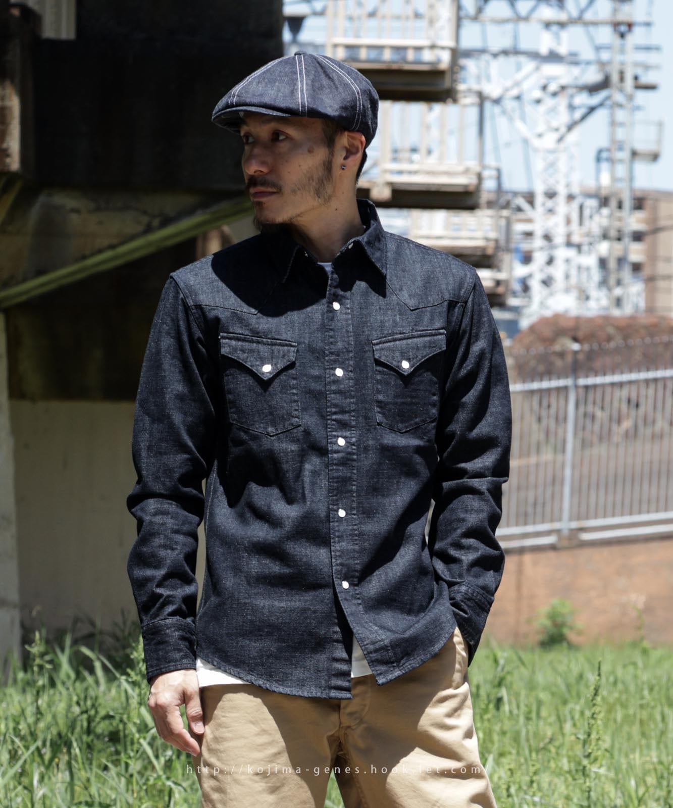 Denim Western Shirt by KGR / デニムウエスタンシャツ by KGR | 2025