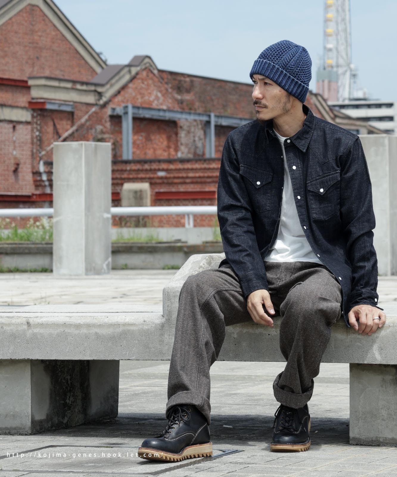 Denim Western Shirt by KGR / デニムウエスタンシャツ by KGR | 2025