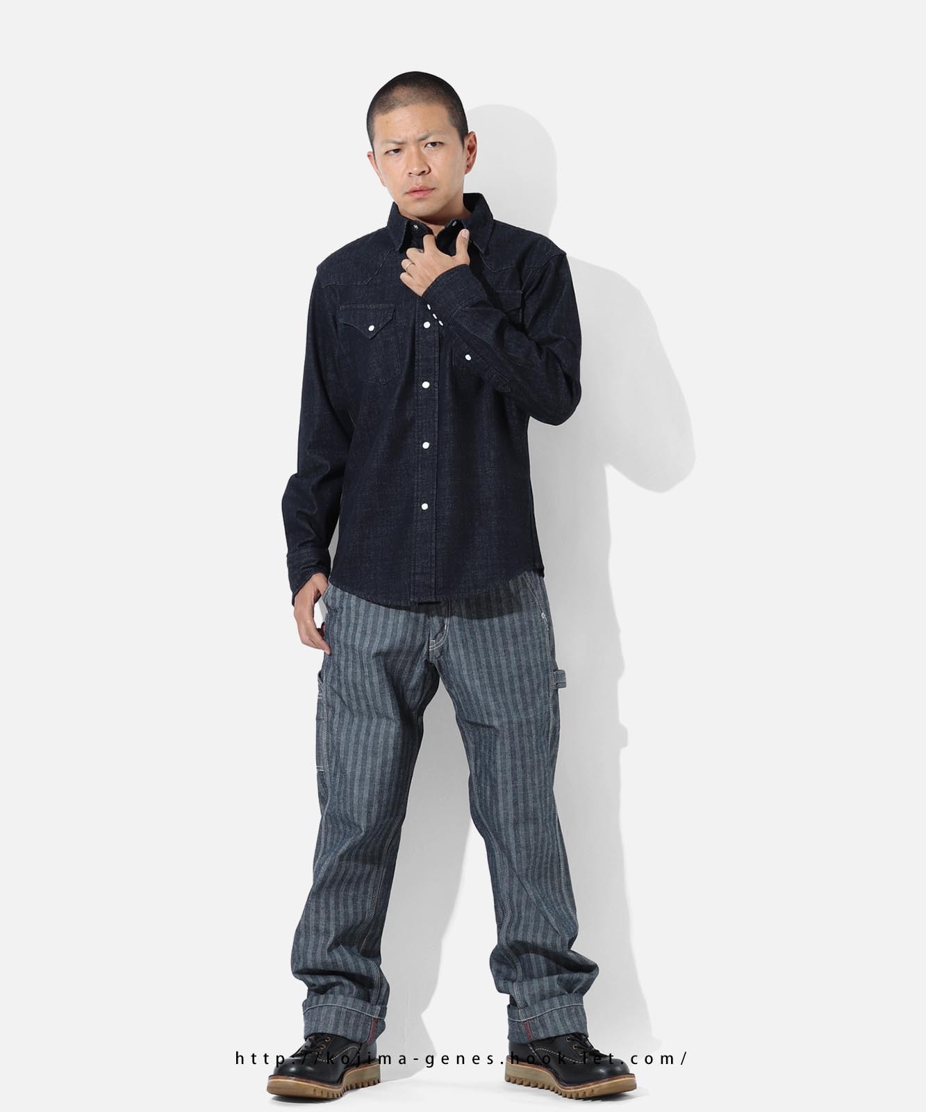 Denim Western Shirt by KGR / デニムウエスタンシャツ by KGR | 2025