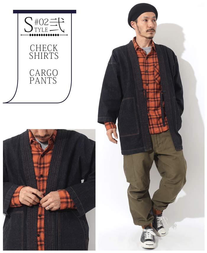 Denim Hanten / デニム半纏 | Tops | | 児島ジーンズ・公式サイト