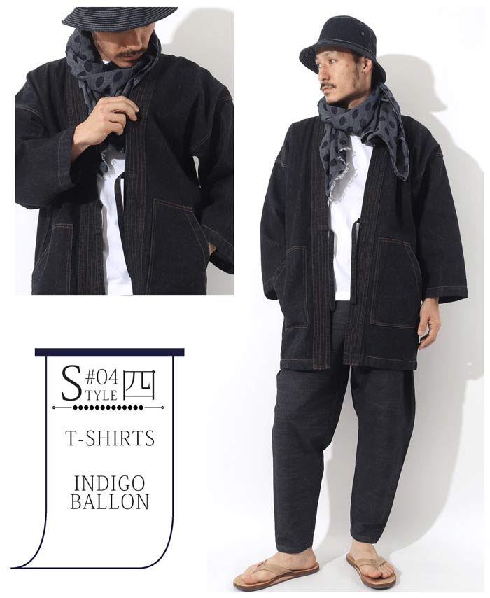 Denim Hanten / デニム半纏 | Tops | | 児島ジーンズ・公式サイト