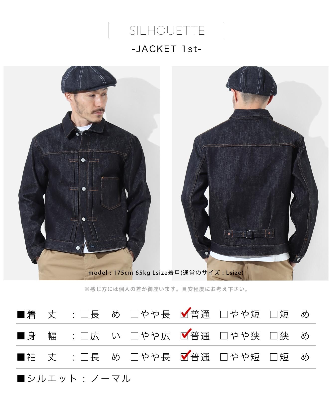 23oz Selvedge Denim Jacket 1st Type /23oz セルビッチデニム