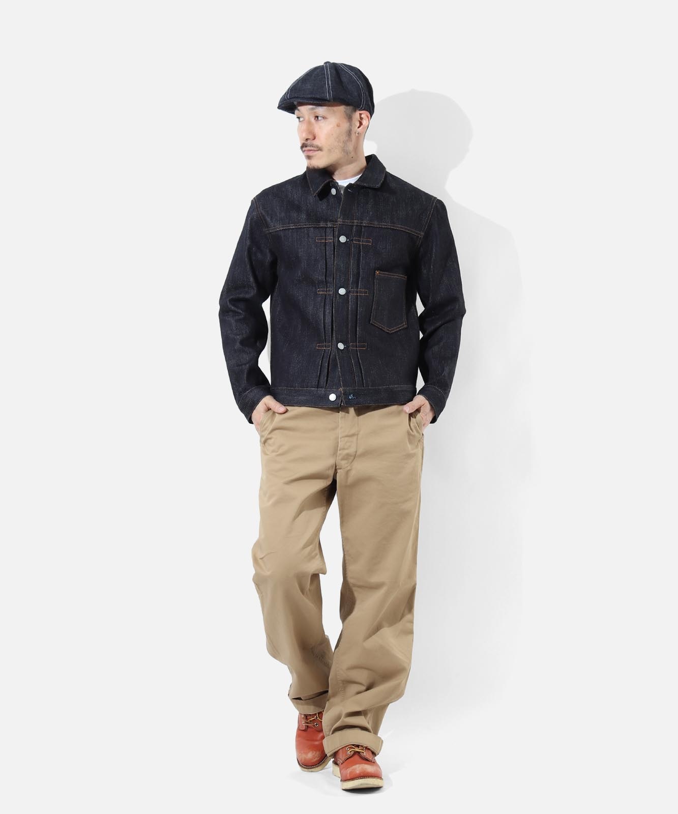 23oz Selvedge Denim Jacket 1st Type /23oz セルビッチデニムジャケット 1stタイプ