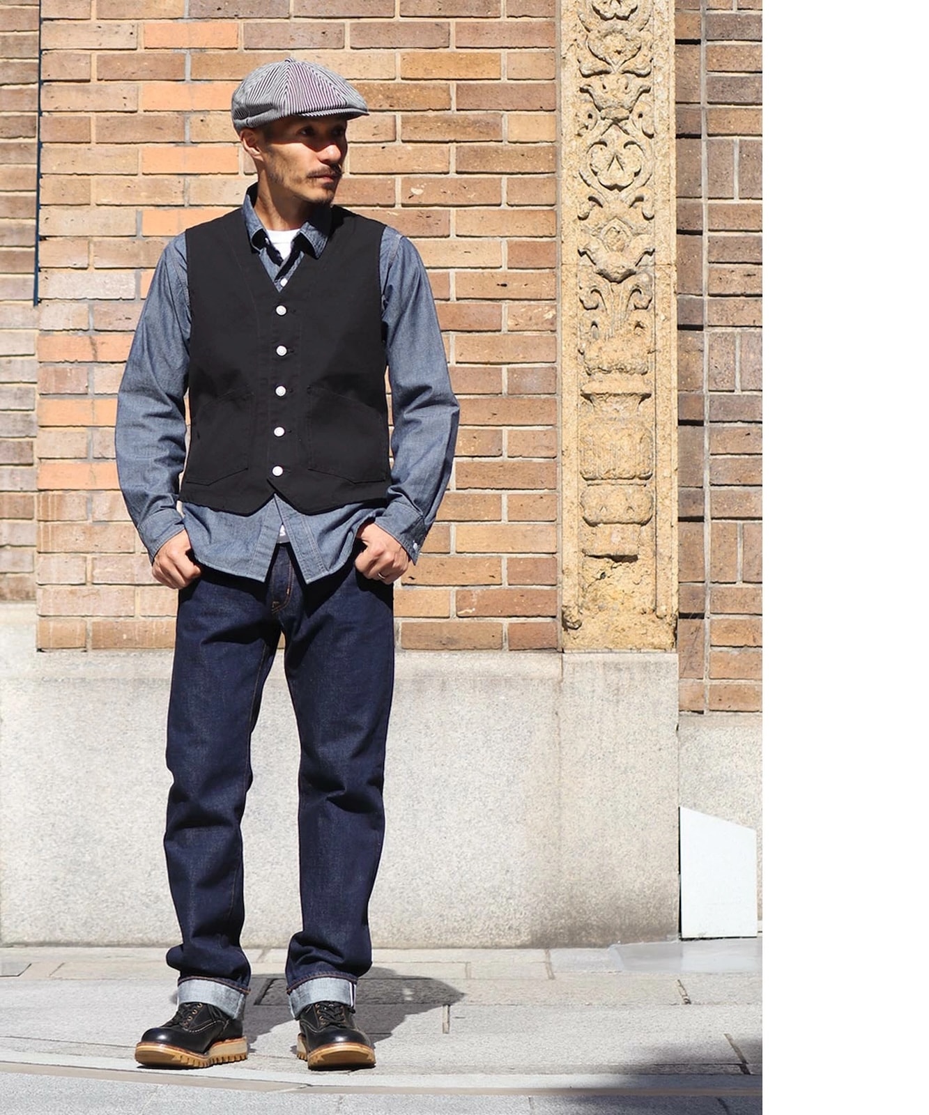 15oz Selvedge Straight Zip Fly Denim / 15ozӥå ȥ졼ȥåץե饤ǥ˥