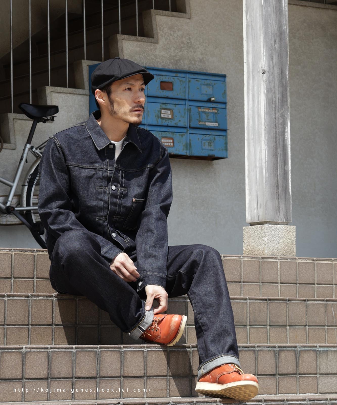 17oz Left Hand Twill Selvedge Denim Jacket World War Ⅱ Type /17oz