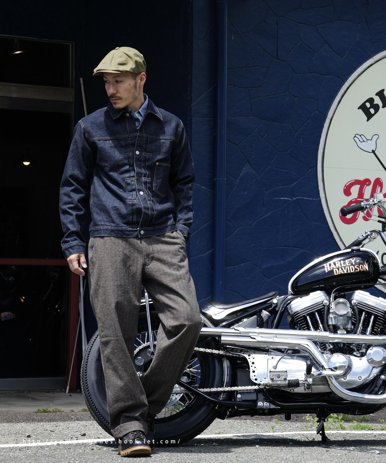 17oz Left Hand Twill Selvedge Denim Jacket World War Ⅱ Type /17oz